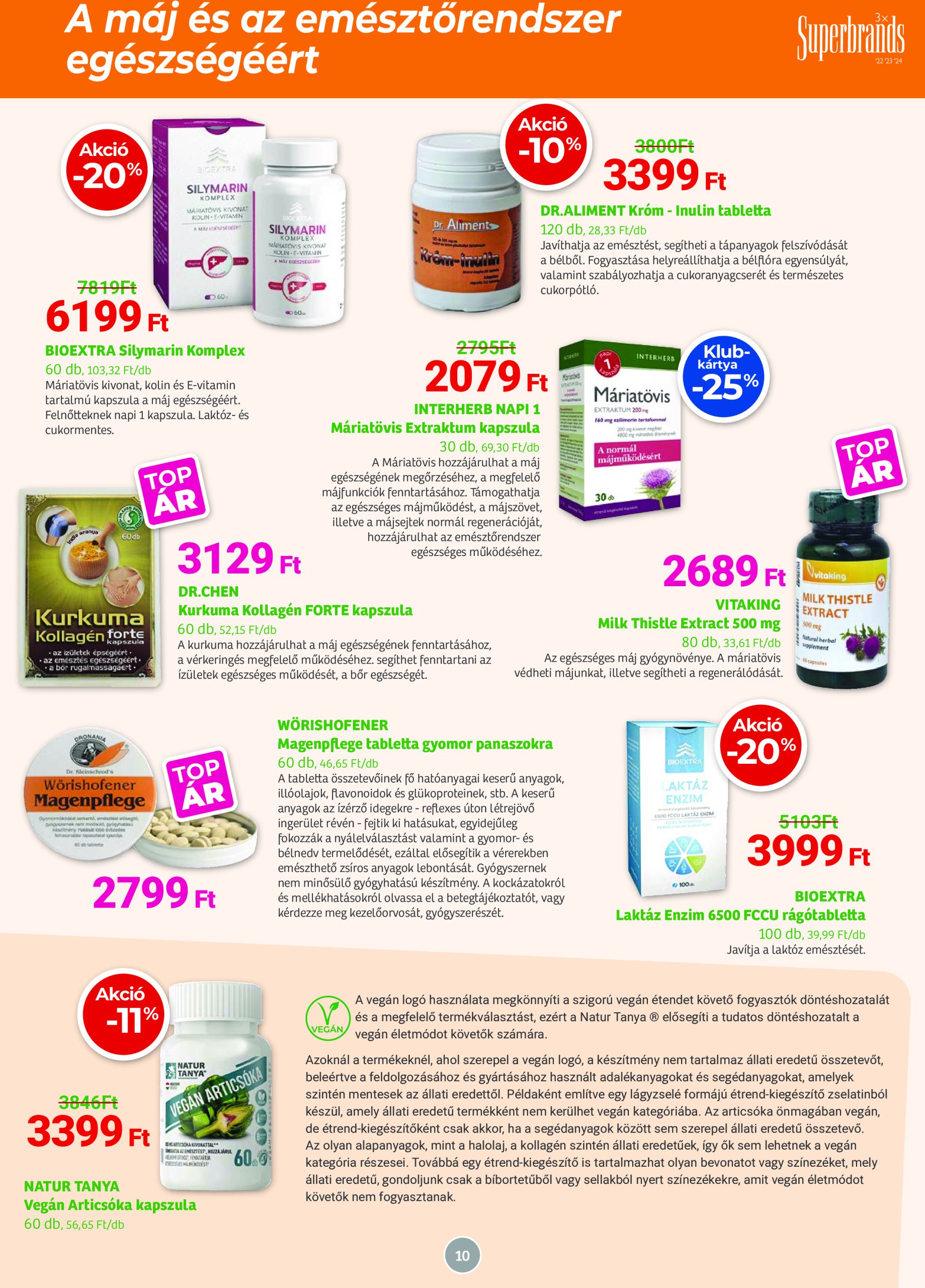 herbahaz - Herbaház akciós újság, érvényes 05.05. - 06.01. - page: 10