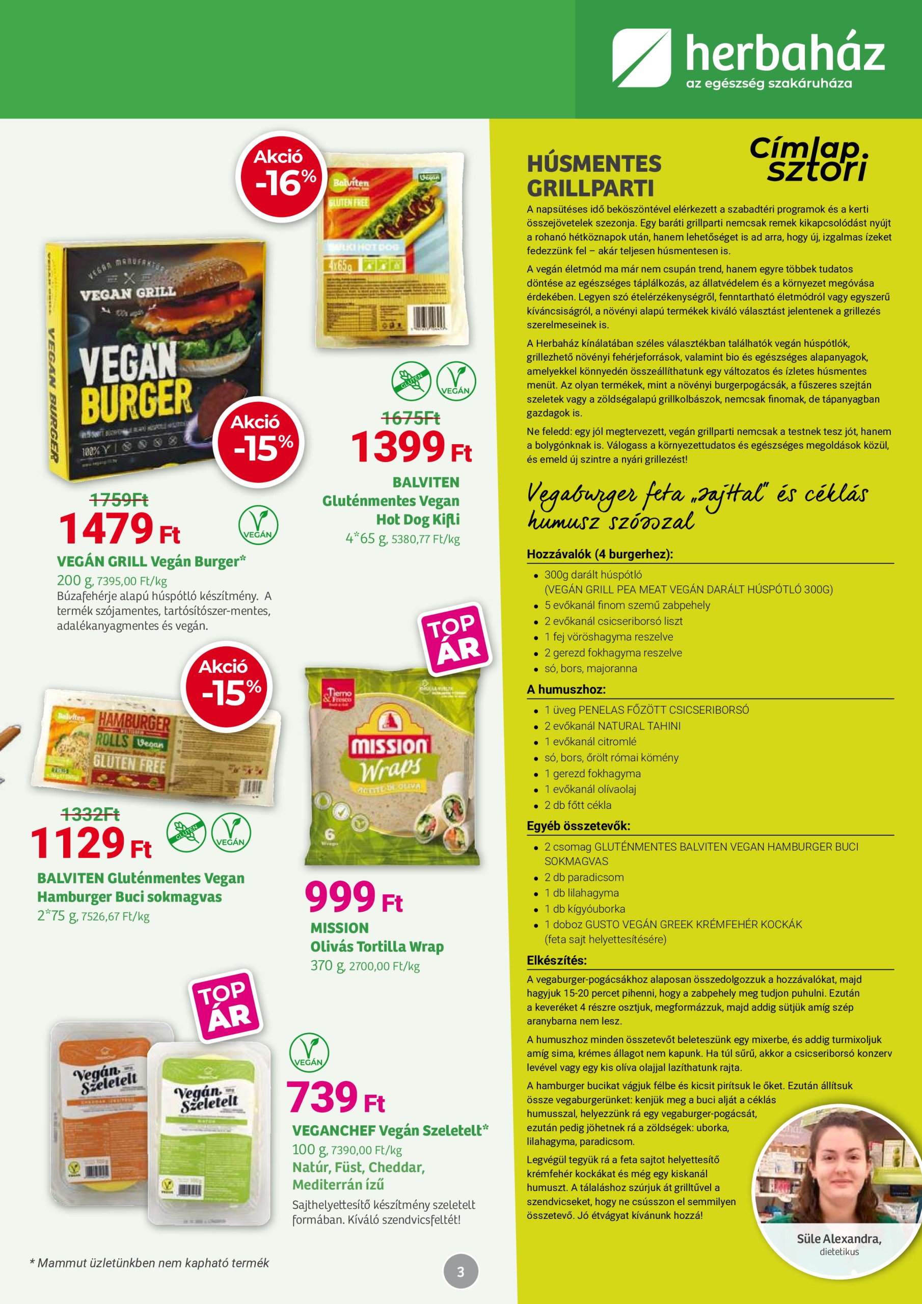 herbahaz - Herbaház akciós újság, érvényes 06.02. - 07.06. - page: 3