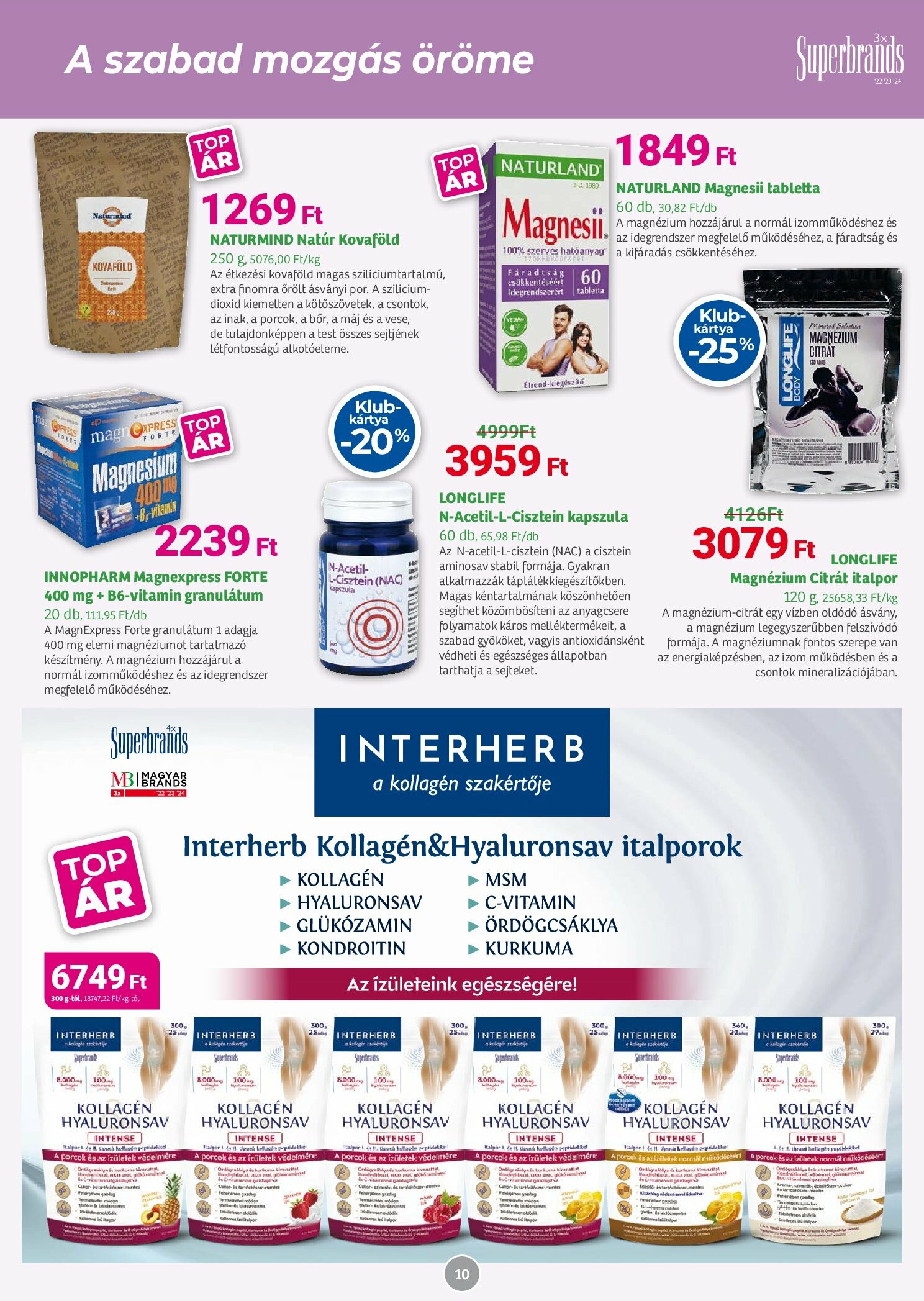 herbahaz - Herbaház akciós újság, érvényes 09.01. - 10.05. - page: 10