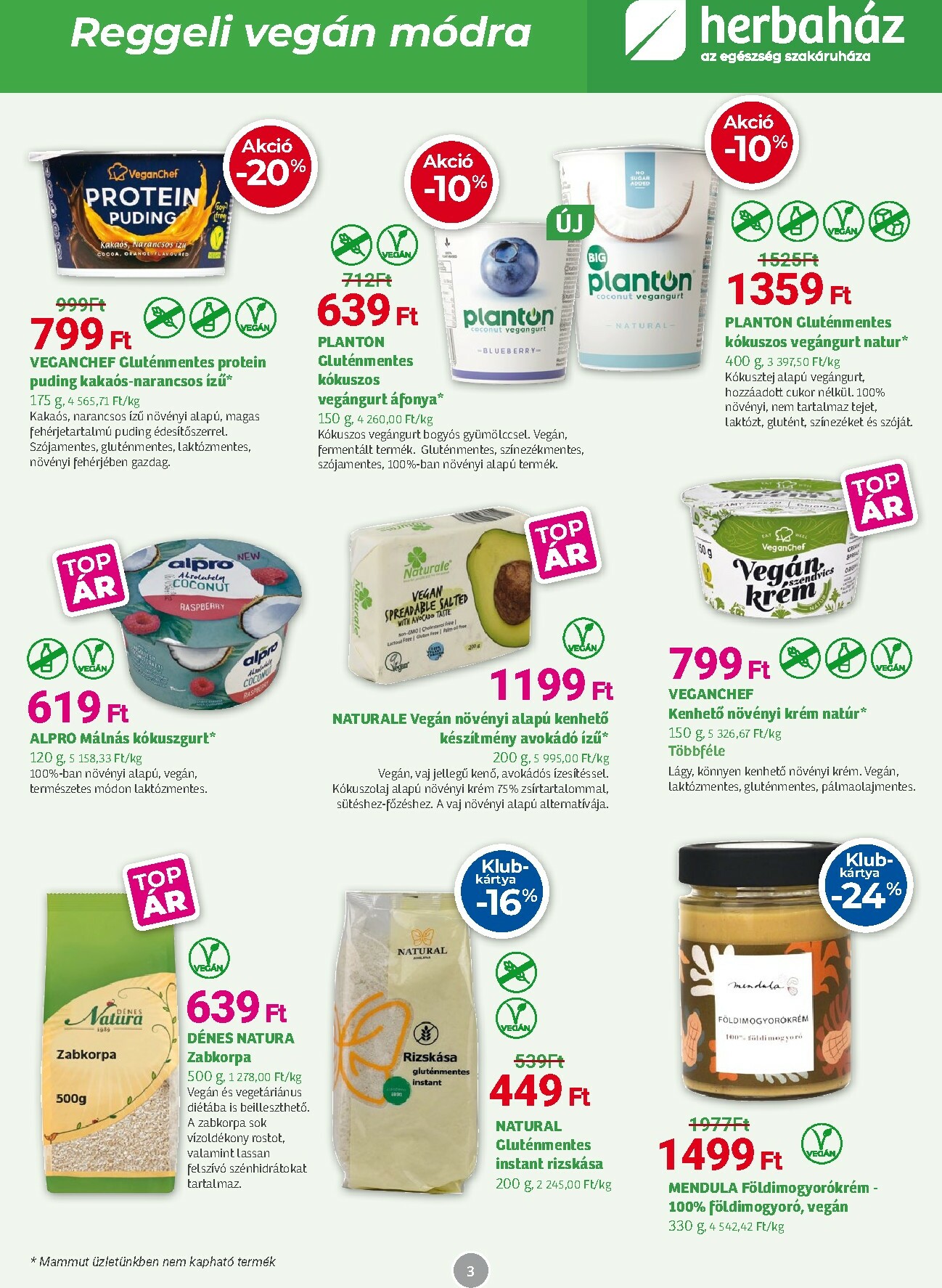 herbahaz - Herbaház akciós újság, érvényes 01.05. - 02.01. - page: 3