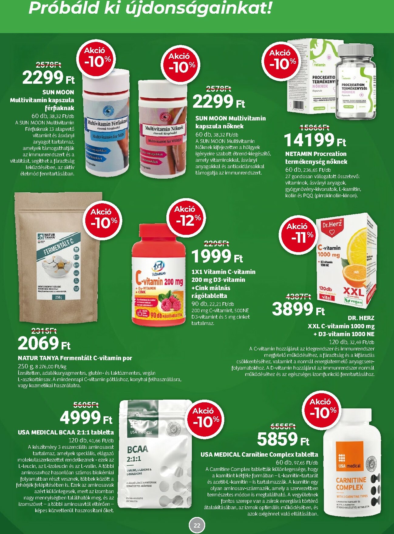 herbahaz - Herbaház akciós újság, érvényes 01.05. - 02.01. - page: 22