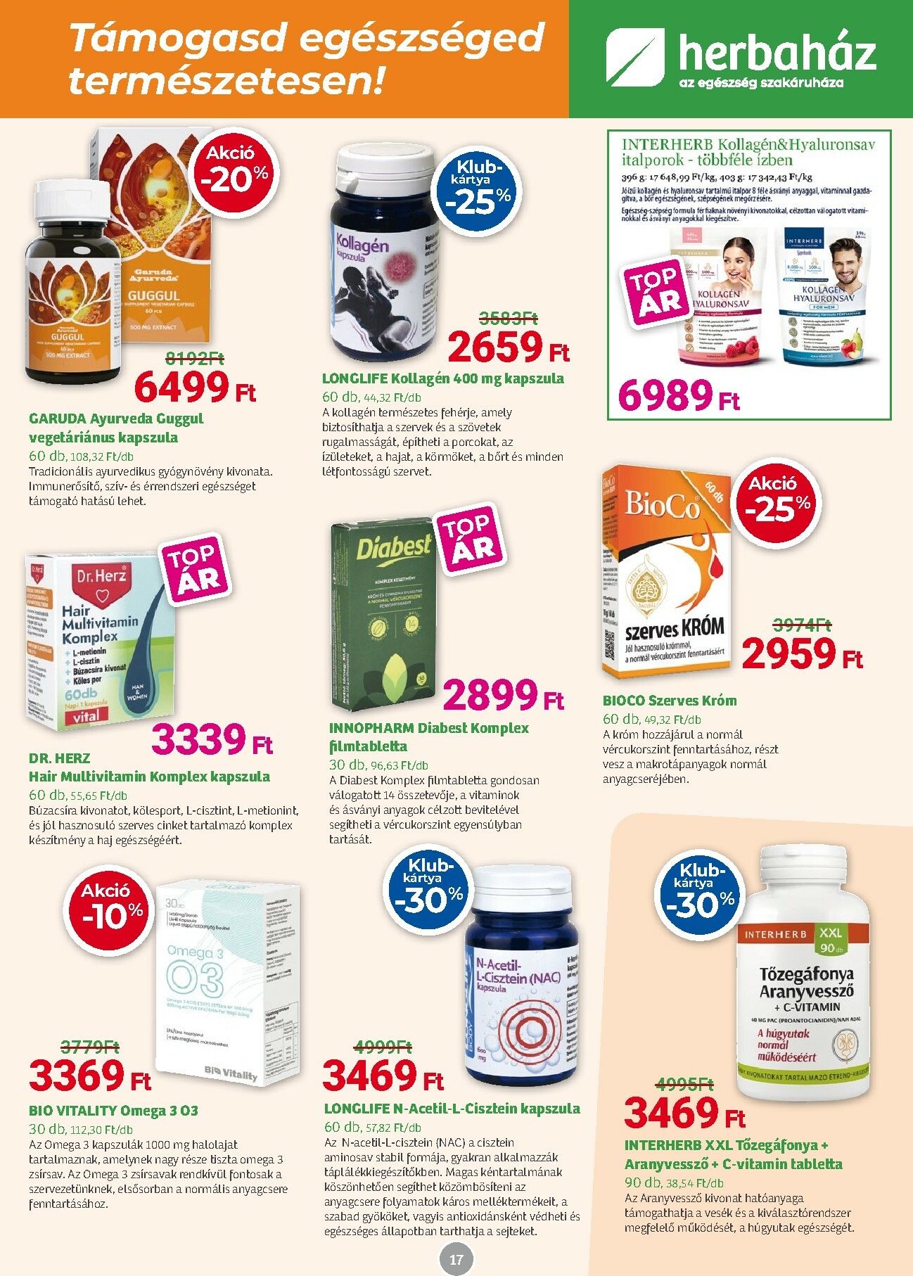 herbahaz - Herbaház akciós újság, érvényes 01.05. - 02.01. - page: 17