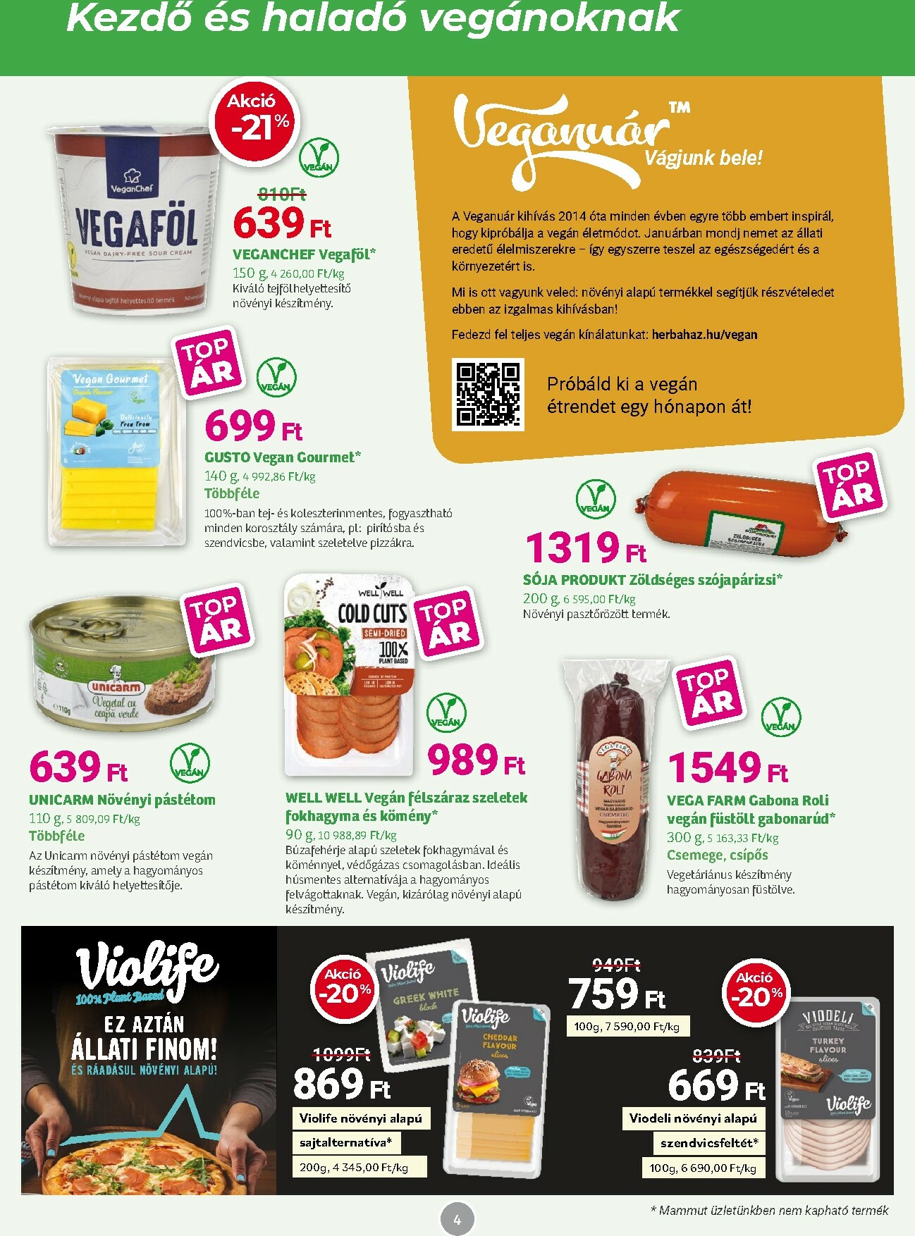 herbahaz - Herbaház akciós újság, érvényes 01.05. - 02.01. - page: 4