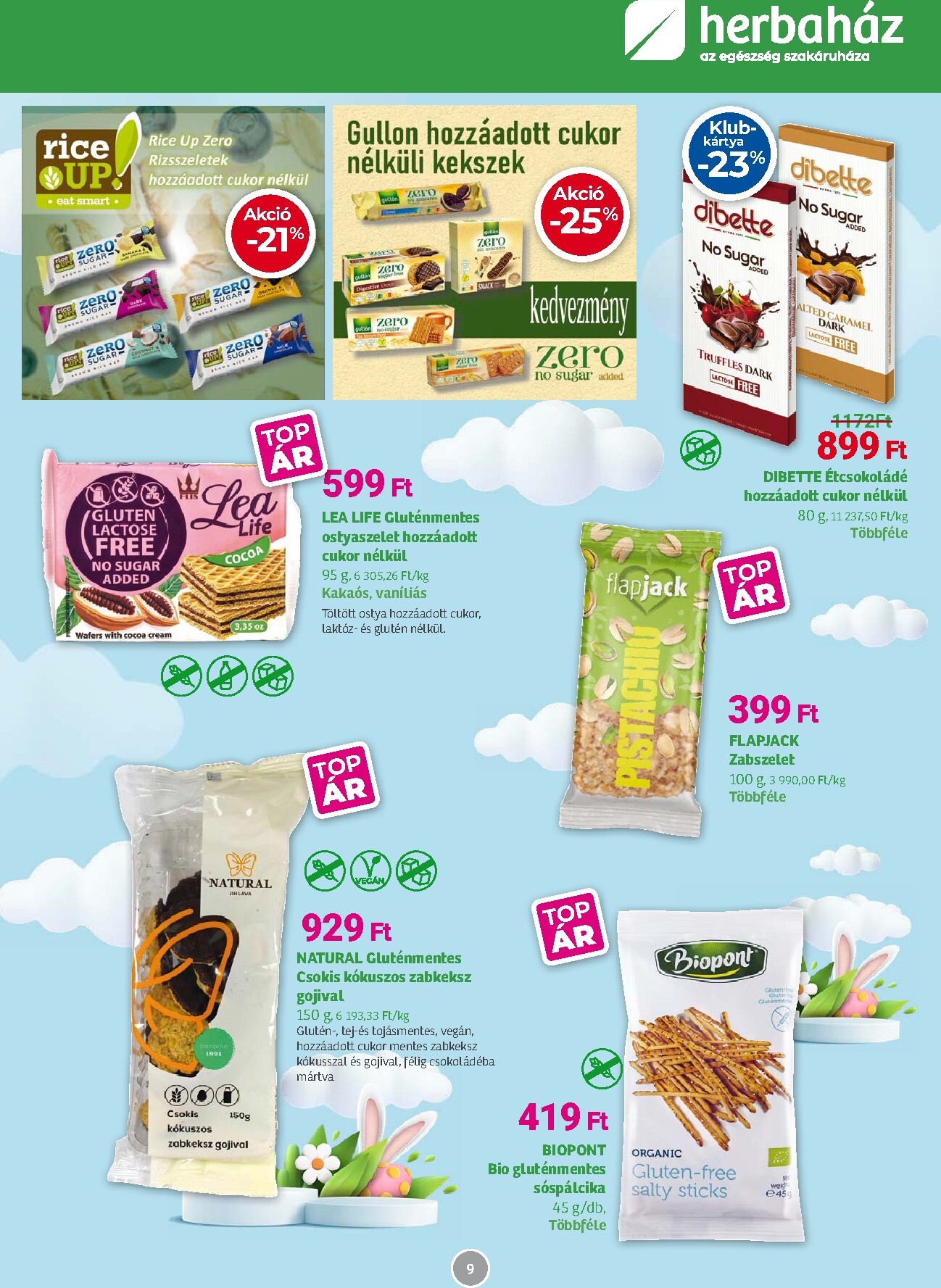 herbahaz - Herbaház akciós újság, érvényes 2026.03.04. - 2026.04.06. - page: 9