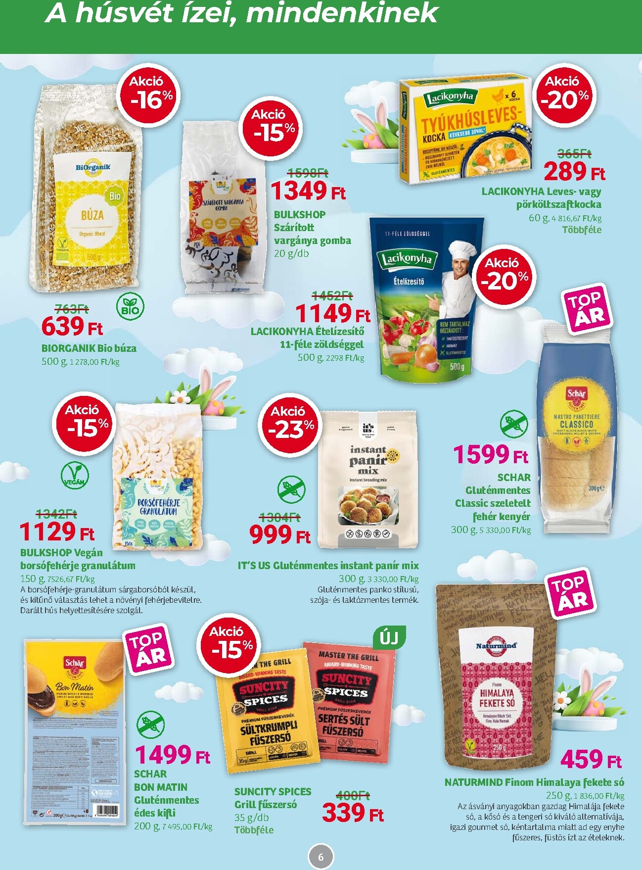 herbahaz - Herbaház akciós újság, érvényes 2026.03.04. - 2026.04.06. - page: 6