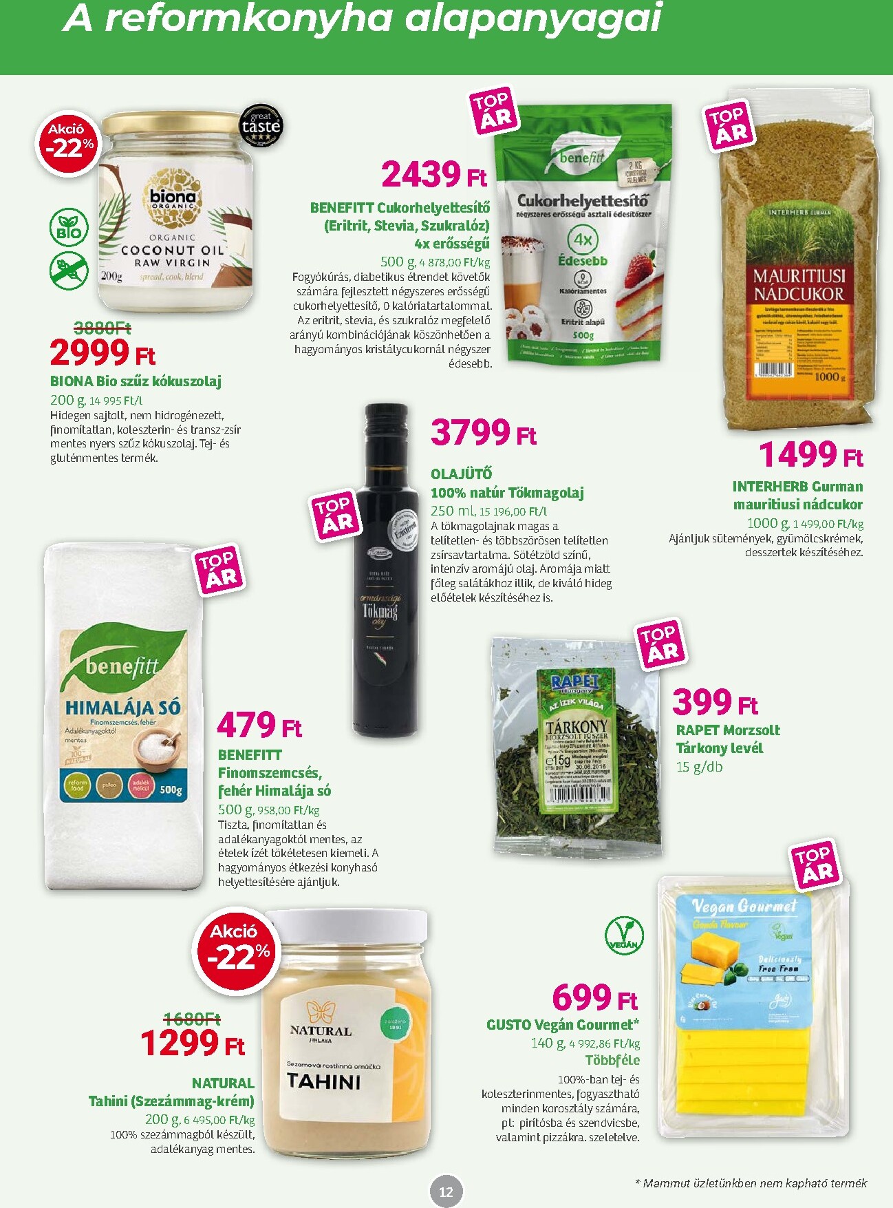herbahaz - Herbaház akciós újság, érvényes 2026.03.04. - 2026.04.06. - page: 12