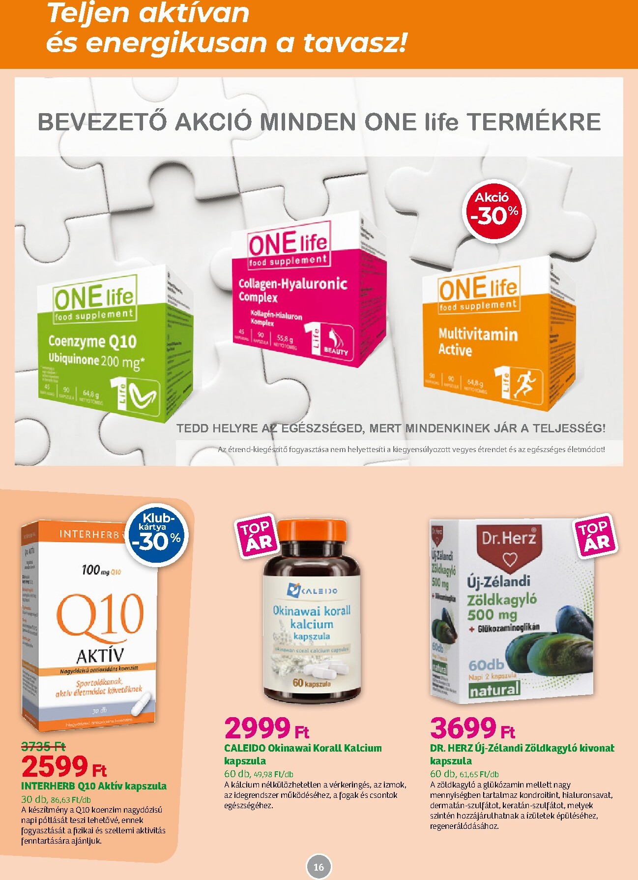 herbahaz - Aktuális Herbaház szórólap érvényes keddtől 2026.04.07.-től vasárnaptól 2026.05.03.-ig - page: 16