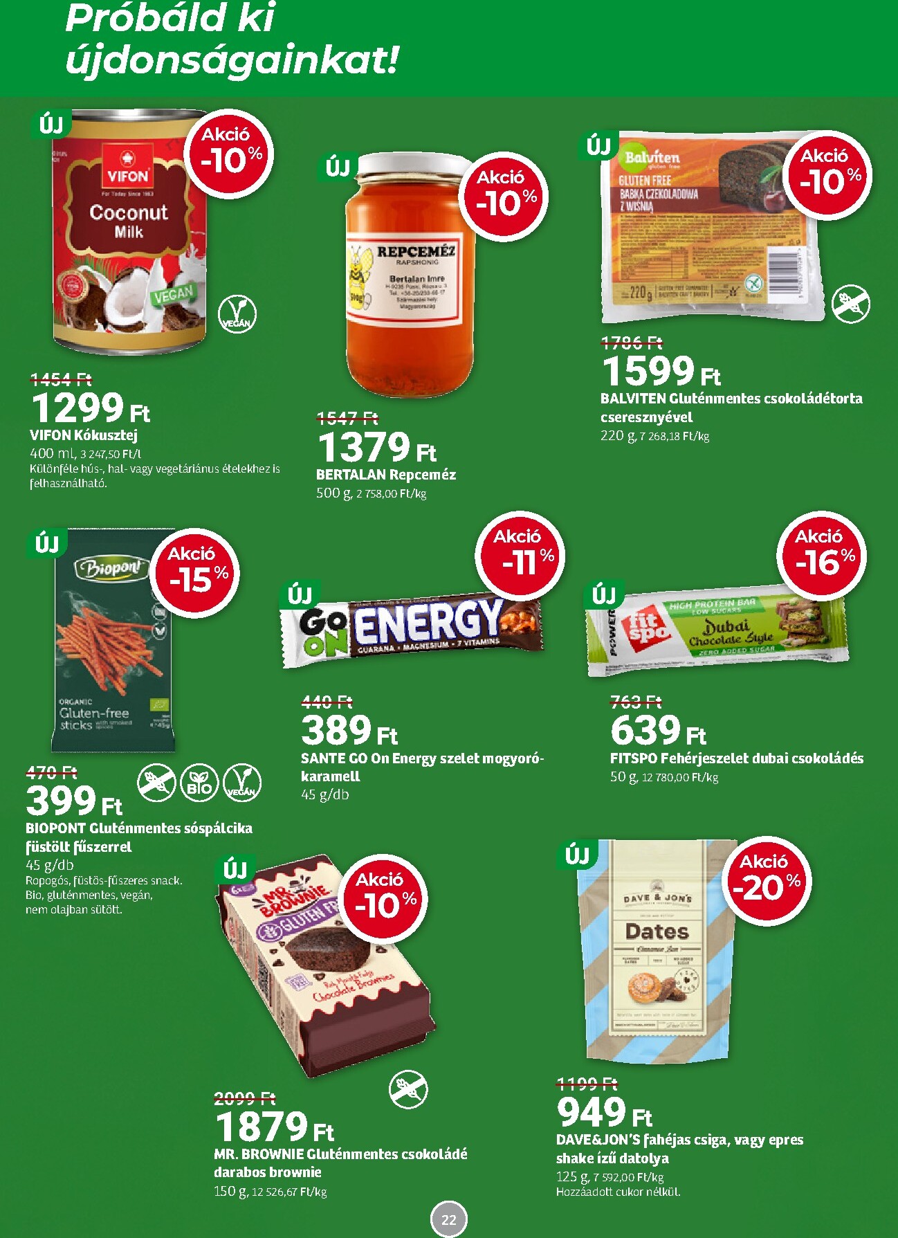 herbahaz - Aktuális Herbaház szórólap érvényes keddtől 2026.04.07.-től vasárnaptól 2026.05.03.-ig - page: 22