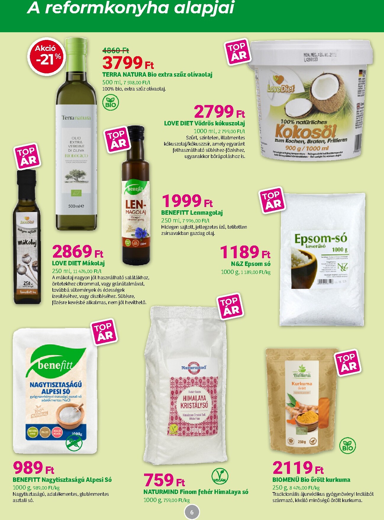 herbahaz - Aktuális Herbaház szórólap érvényes keddtől 2026.04.07.-től vasárnaptól 2026.05.03.-ig - page: 6