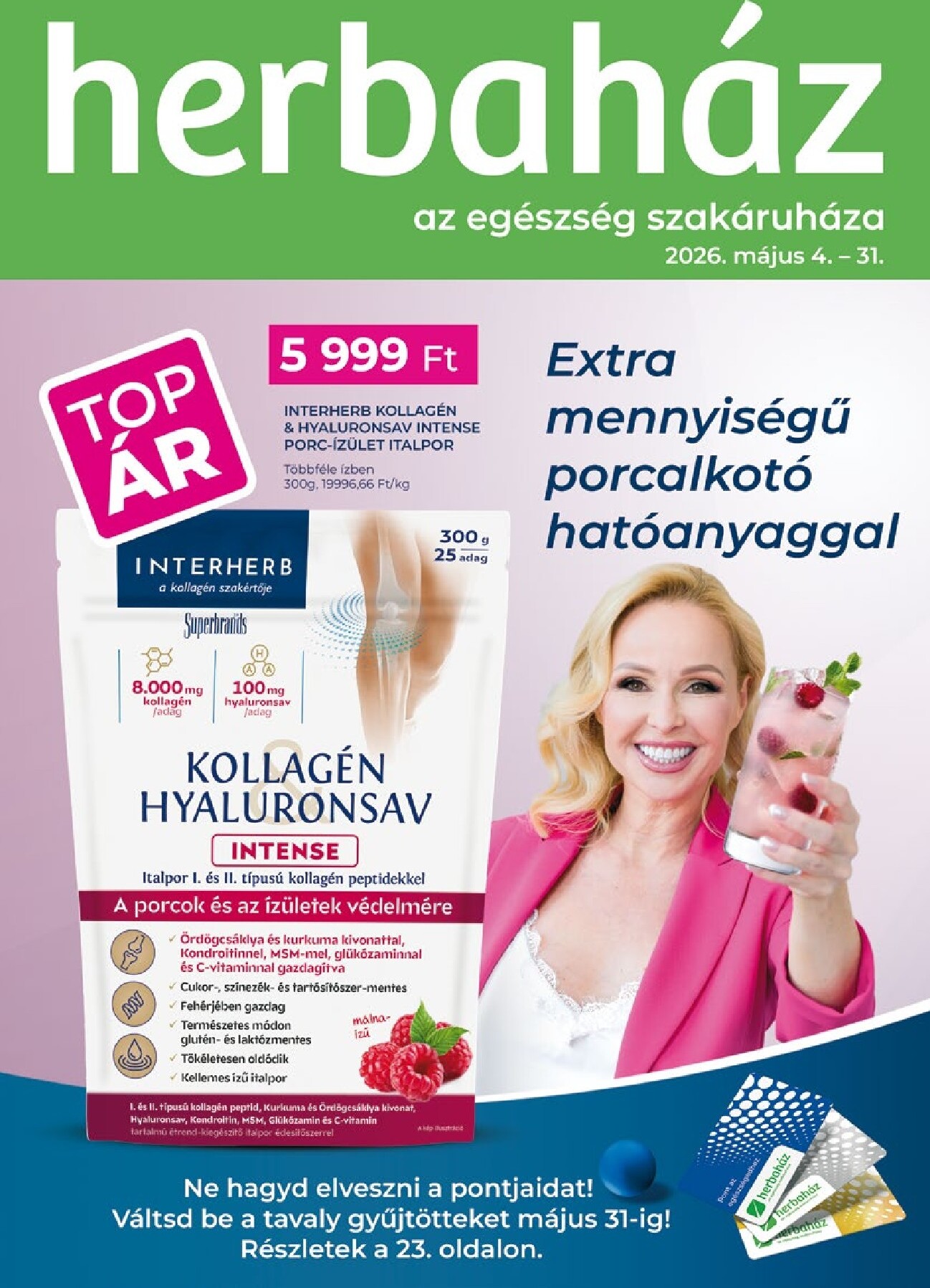 herbahaz - Aktuális Herbaház szórólap érvényes hétfőtől 2026.05.04.-től vasárnaptól 2026.05.31.-ig
