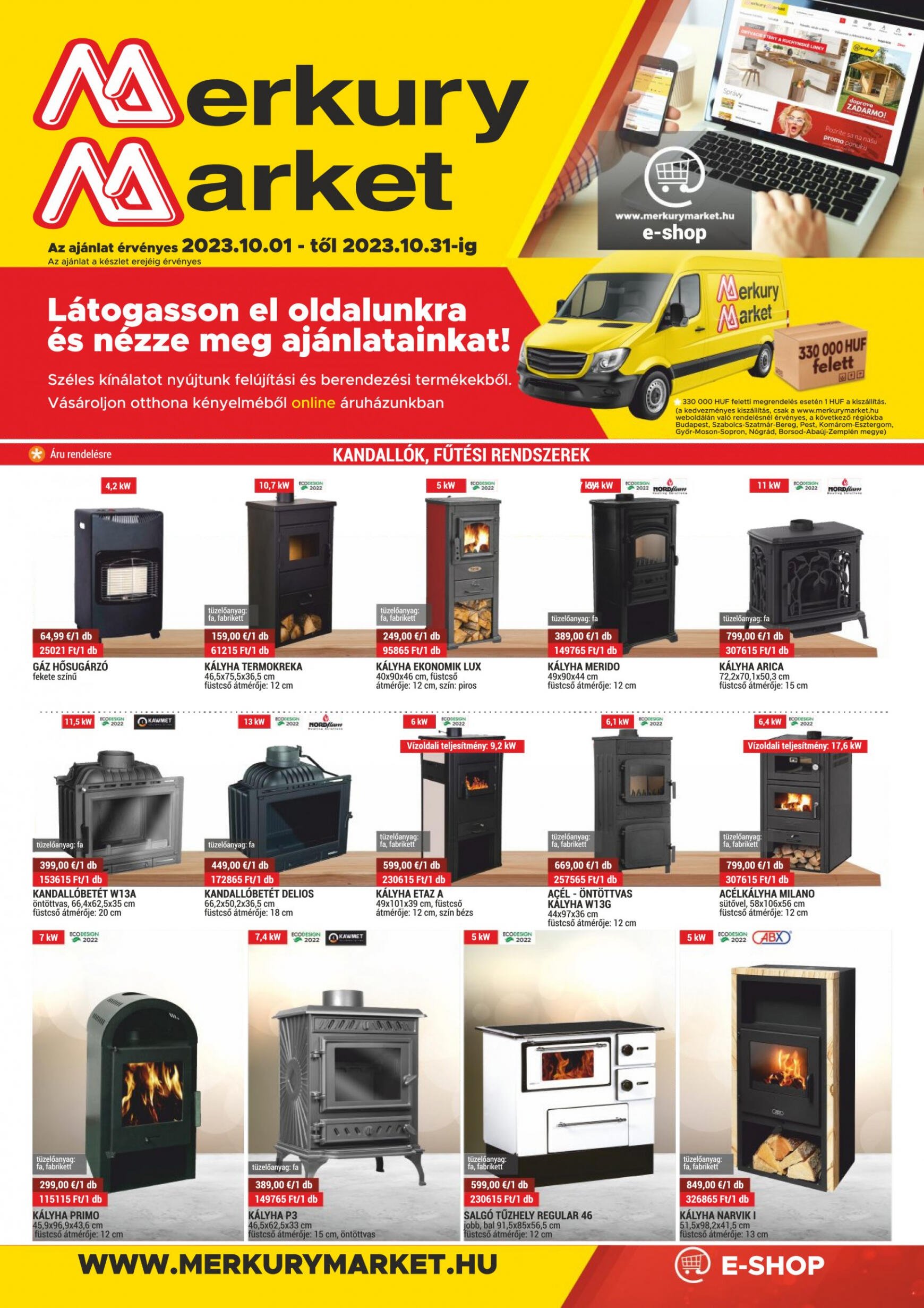 merkury-market - Merkury Market újság vasárnaptól 10.01. - page: 1
