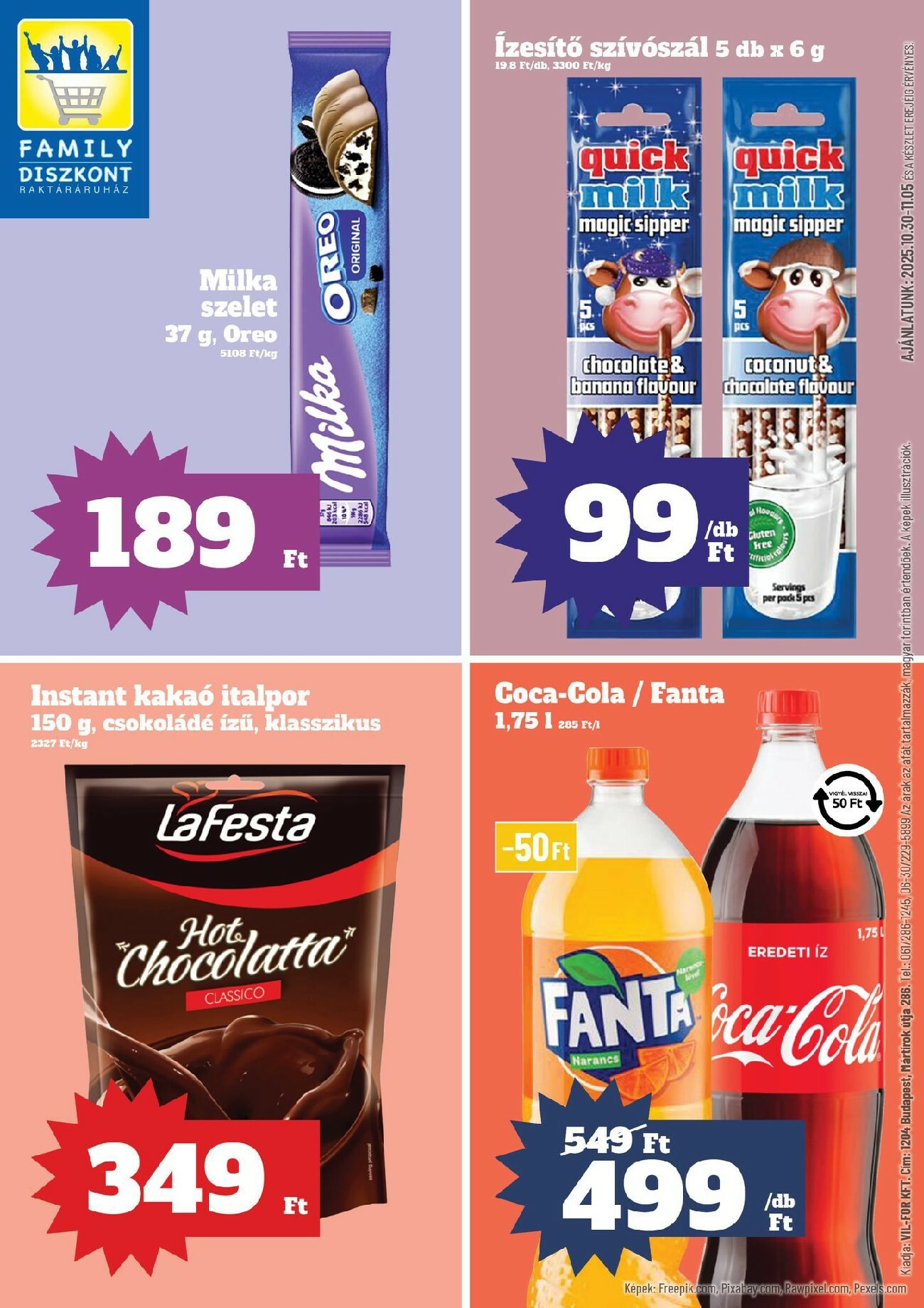 family-diszkont - Family Diszkont akciós újság, érvényes 10.30. - 11.05.