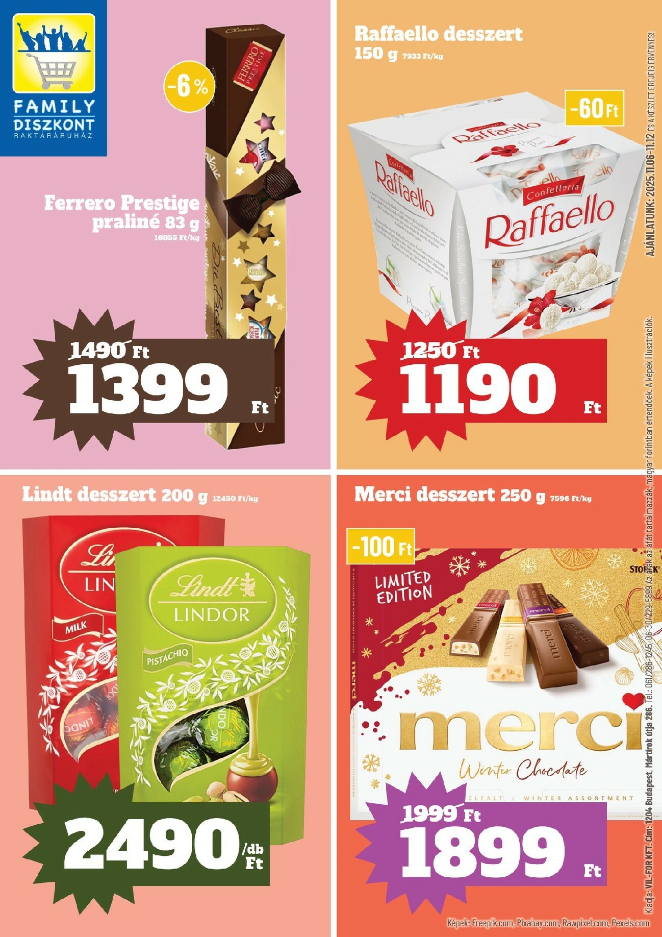 family-diszkont - Family Diszkont akciós újság, érvényes 11.06. - 11.12.