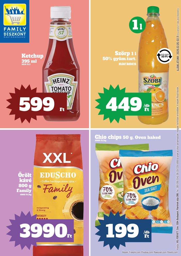 family-diszkont - Family Diszkont akciós újság, érvényes 2026.02.05. - 2026.02.11. - page: 1