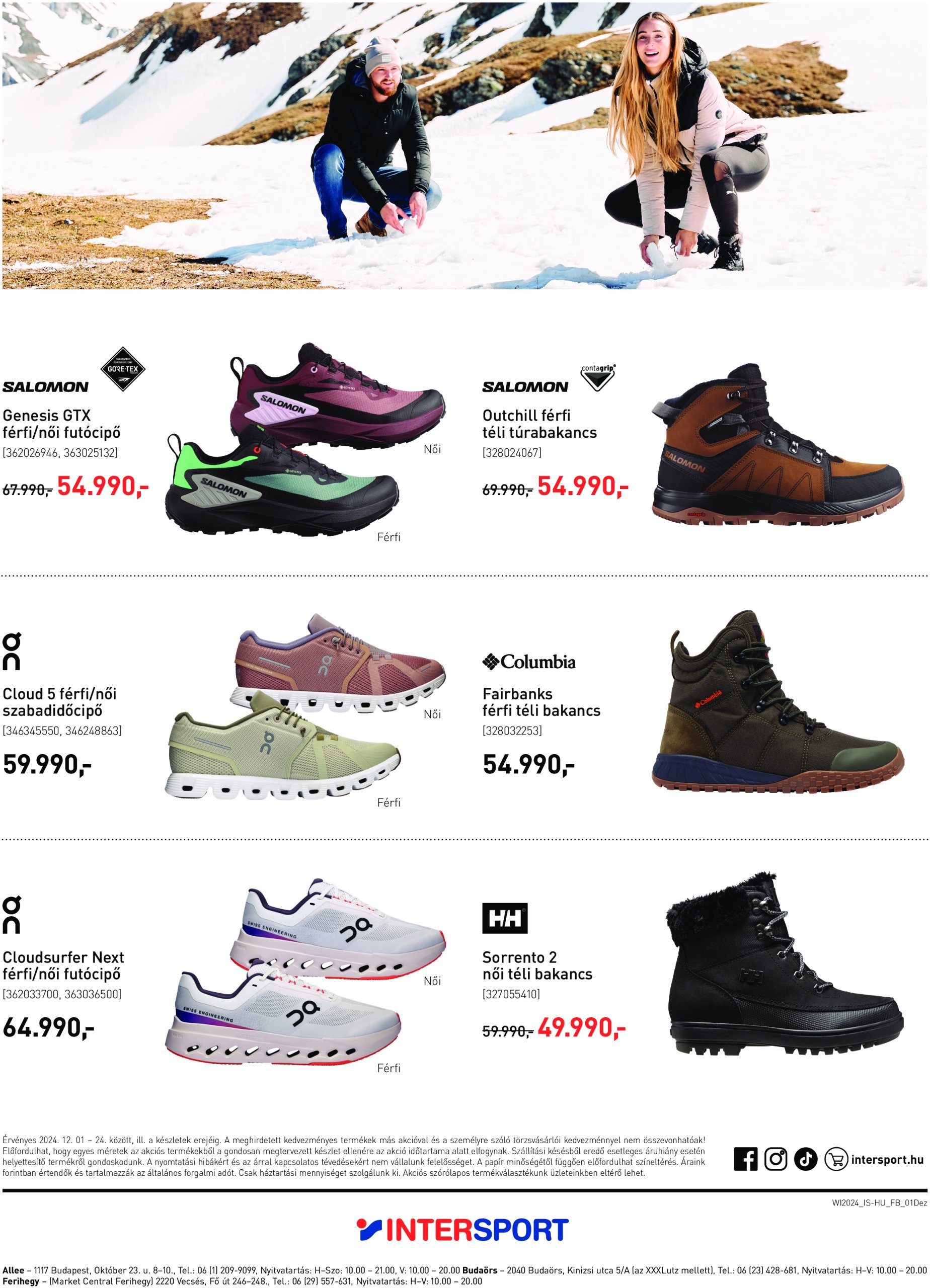 intersport - Intersport akciós újság, érvényes 12.01. - 12.24. - page: 6