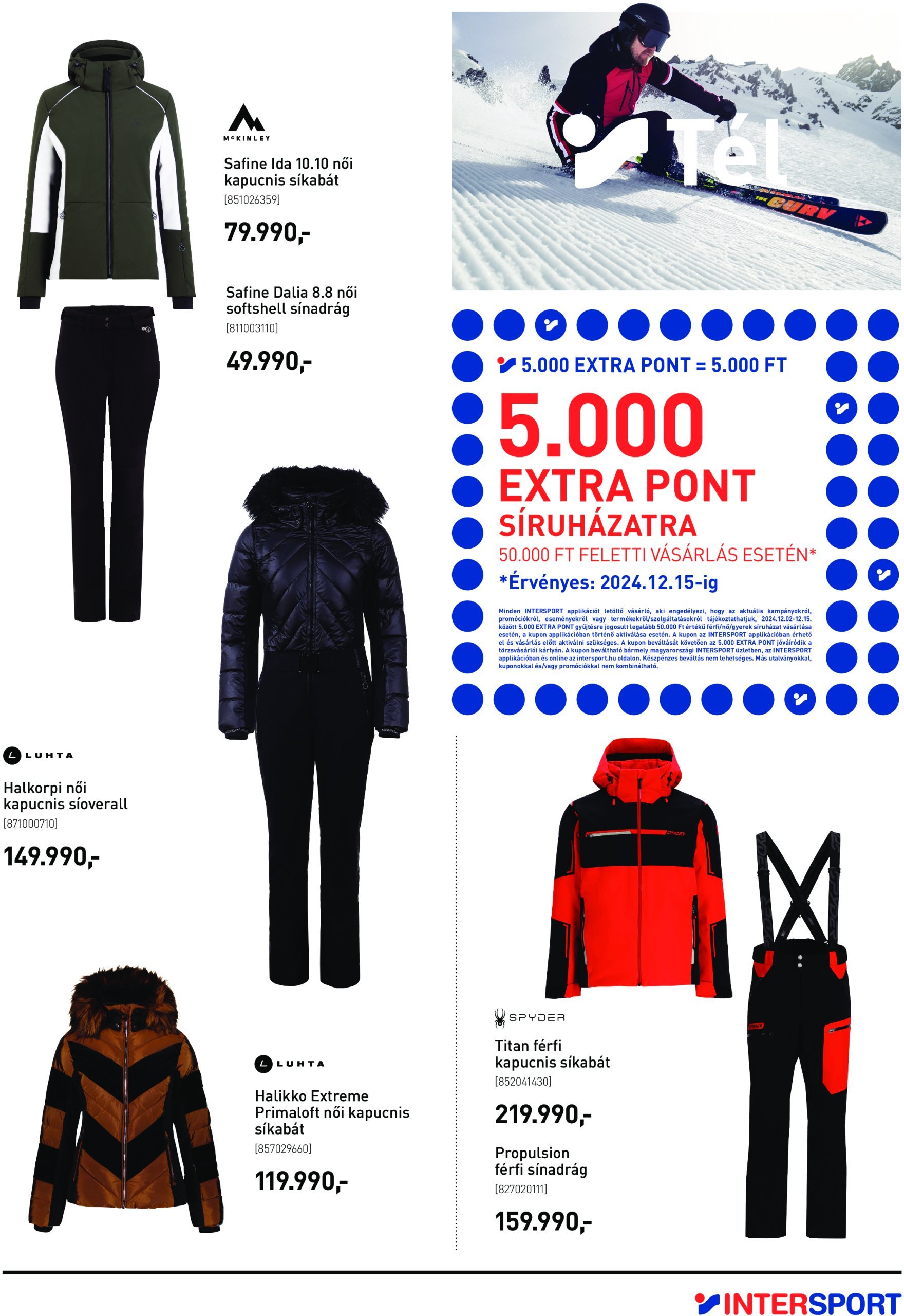 intersport - Intersport akciós újság, érvényes 12.01. - 12.24. - page: 5