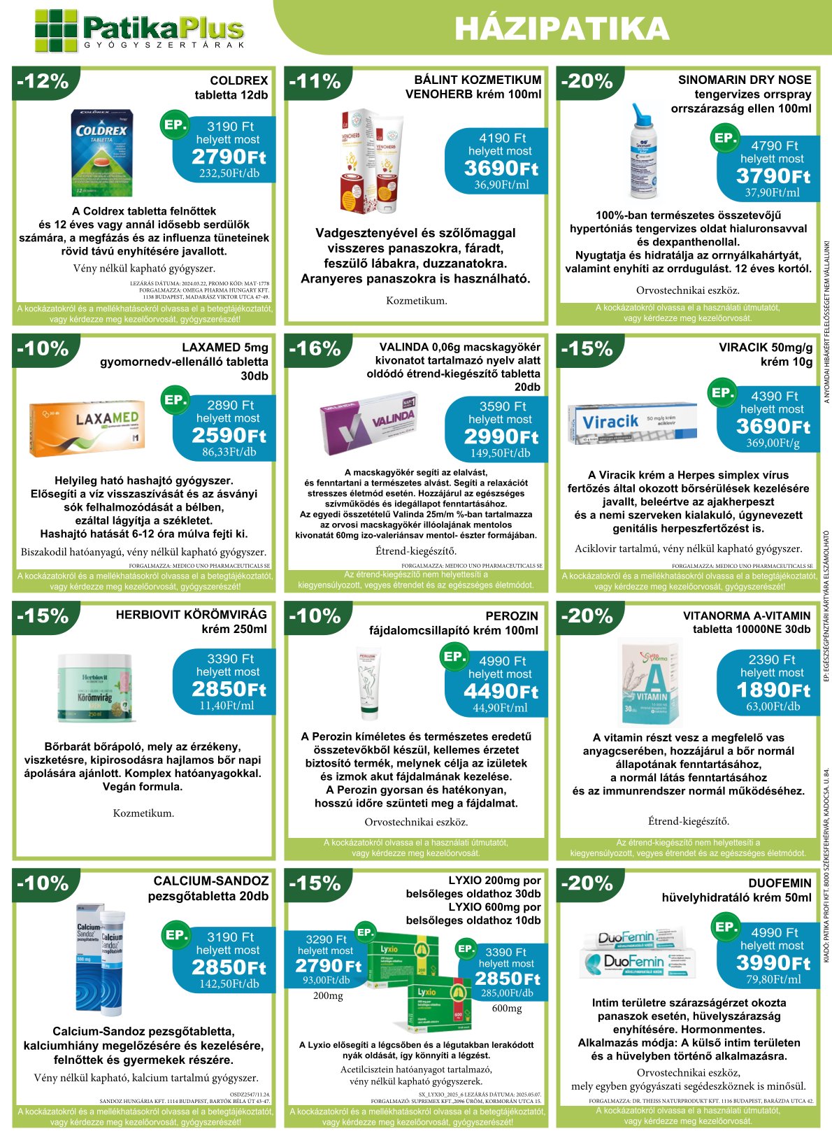 patikaplus - PatikaPlus akciós újság, érvényes 06.01. - 06.30. - page: 2