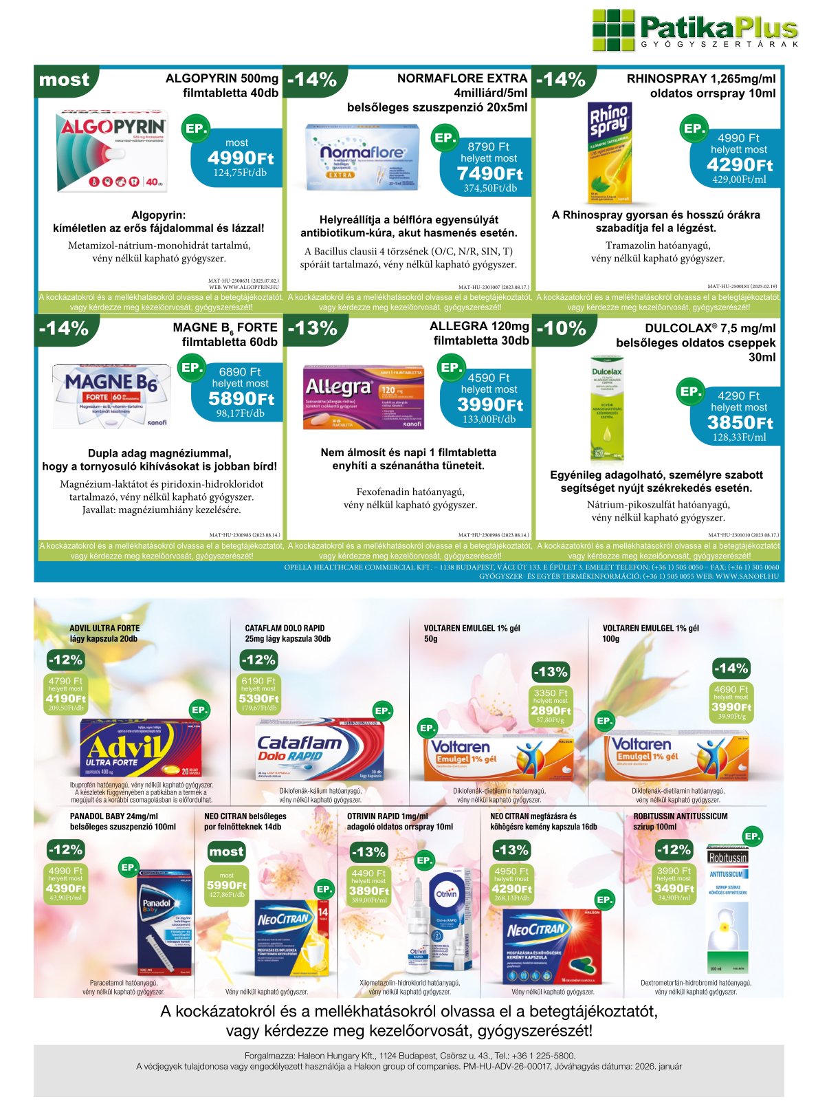 patikaplus - PatikaPlus akciós újság, érvényes 2026.03.01. - 2026.03.31. - page: 3