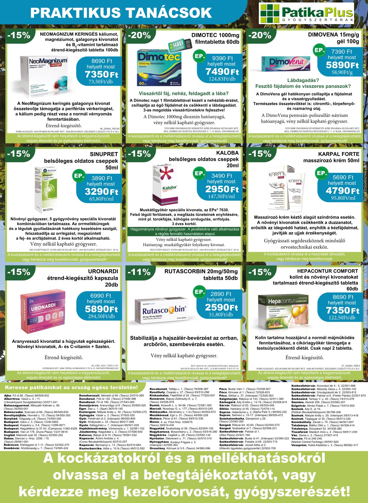 patikaplus - PatikaPlus akciós újság, érvényes 2026.03.01. - 2026.03.31. - page: 8