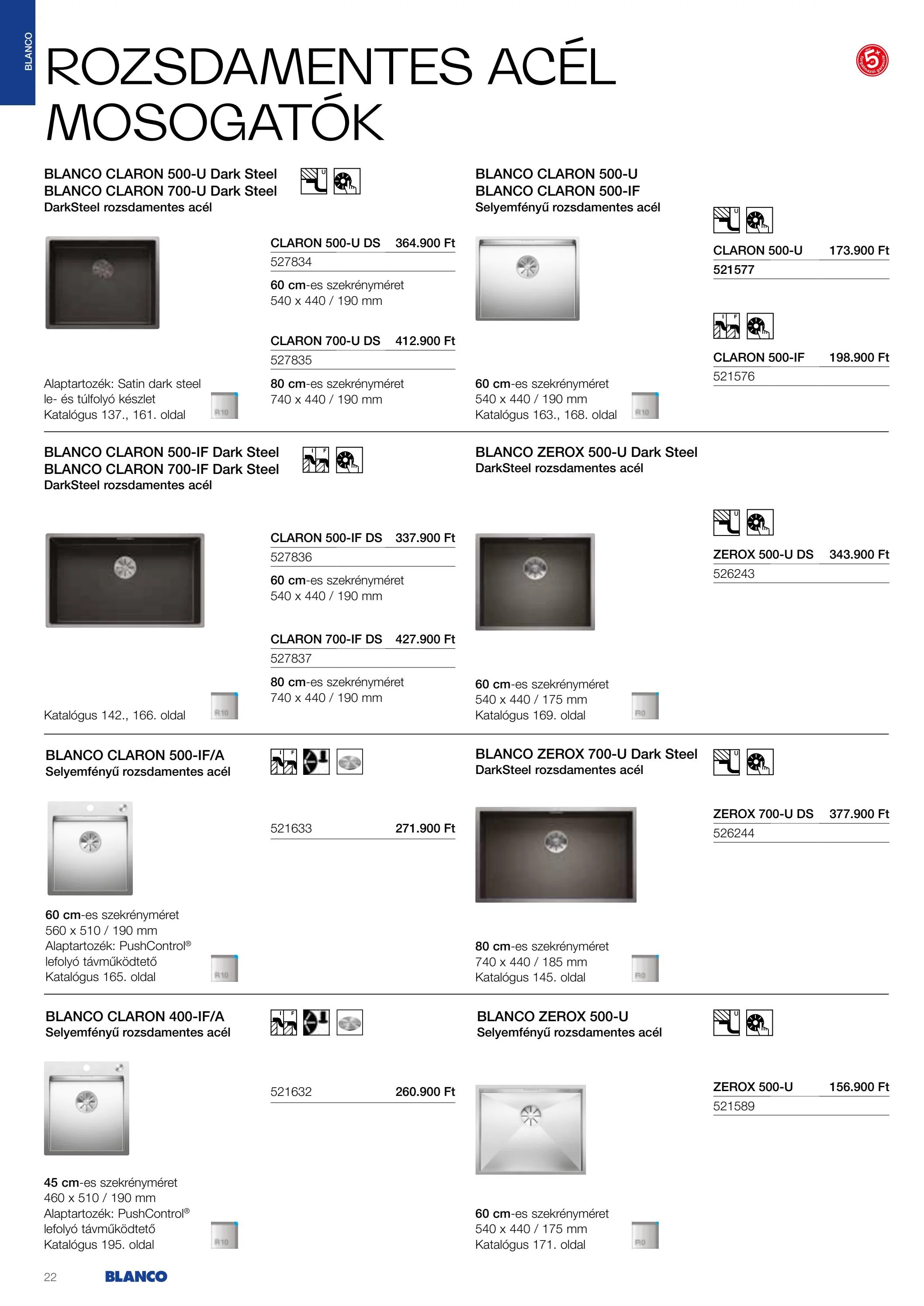 rs-butor - RS Bútor - Konyhatechnikai ajánlatok akciós újság, érvényes 02.17. - 12.31. - page: 22