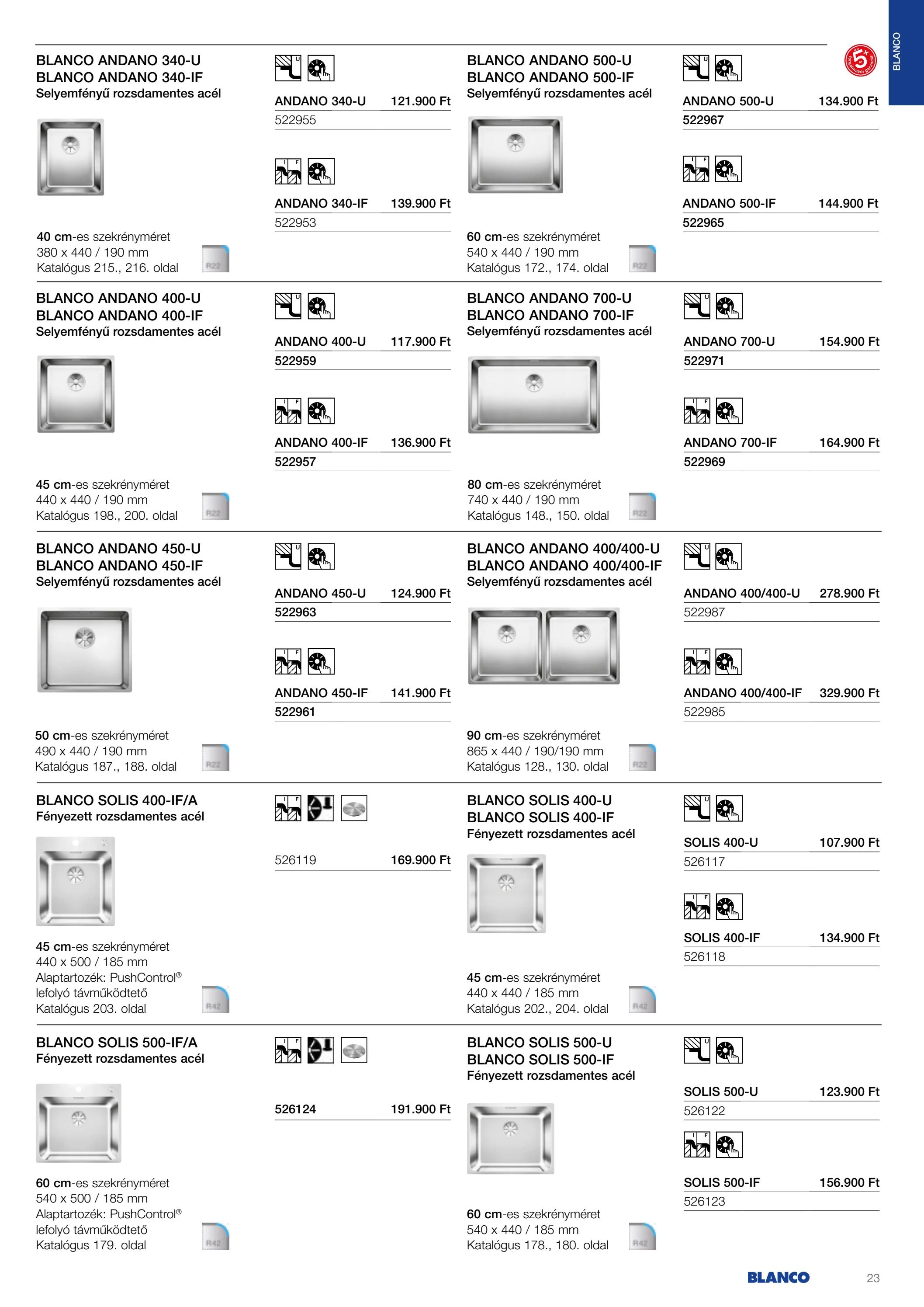 rs-butor - RS Bútor - Konyhatechnikai ajánlatok akciós újság, érvényes 02.17. - 12.31. - page: 23