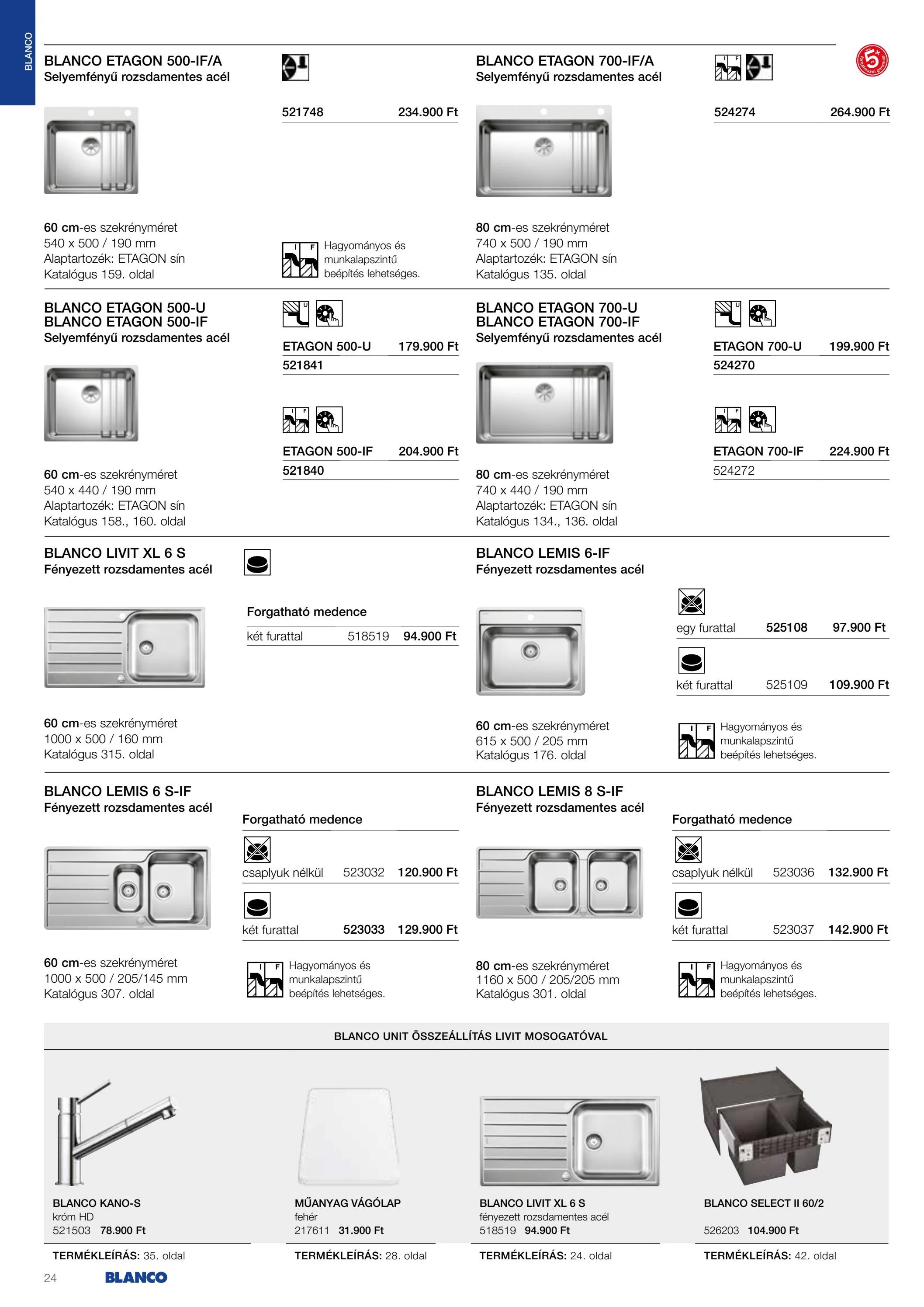 rs-butor - RS Bútor - Konyhatechnikai ajánlatok akciós újság, érvényes 02.17. - 12.31. - page: 24