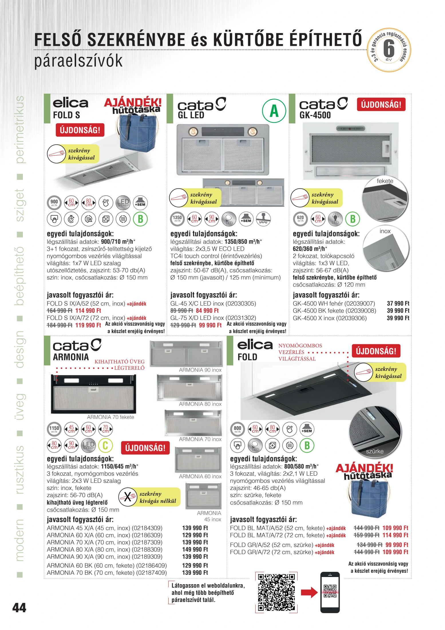 rs-butor - RS Bútor - Páraelszívók akciós újság, érvényes 09.01. - 12.31. - page: 46