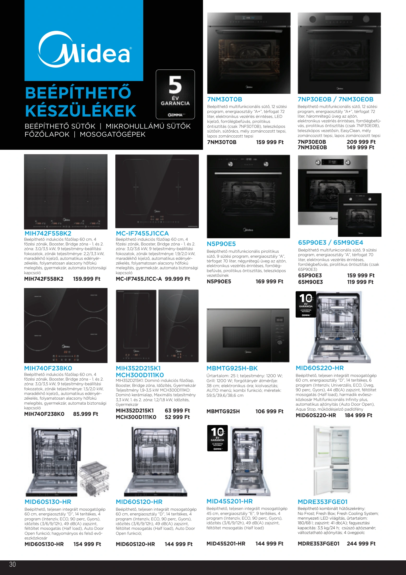 rs-butor - RS Bútor - Konyhai készülékek akciós újság, érvényes 10.01. - 12.31. - page: 30