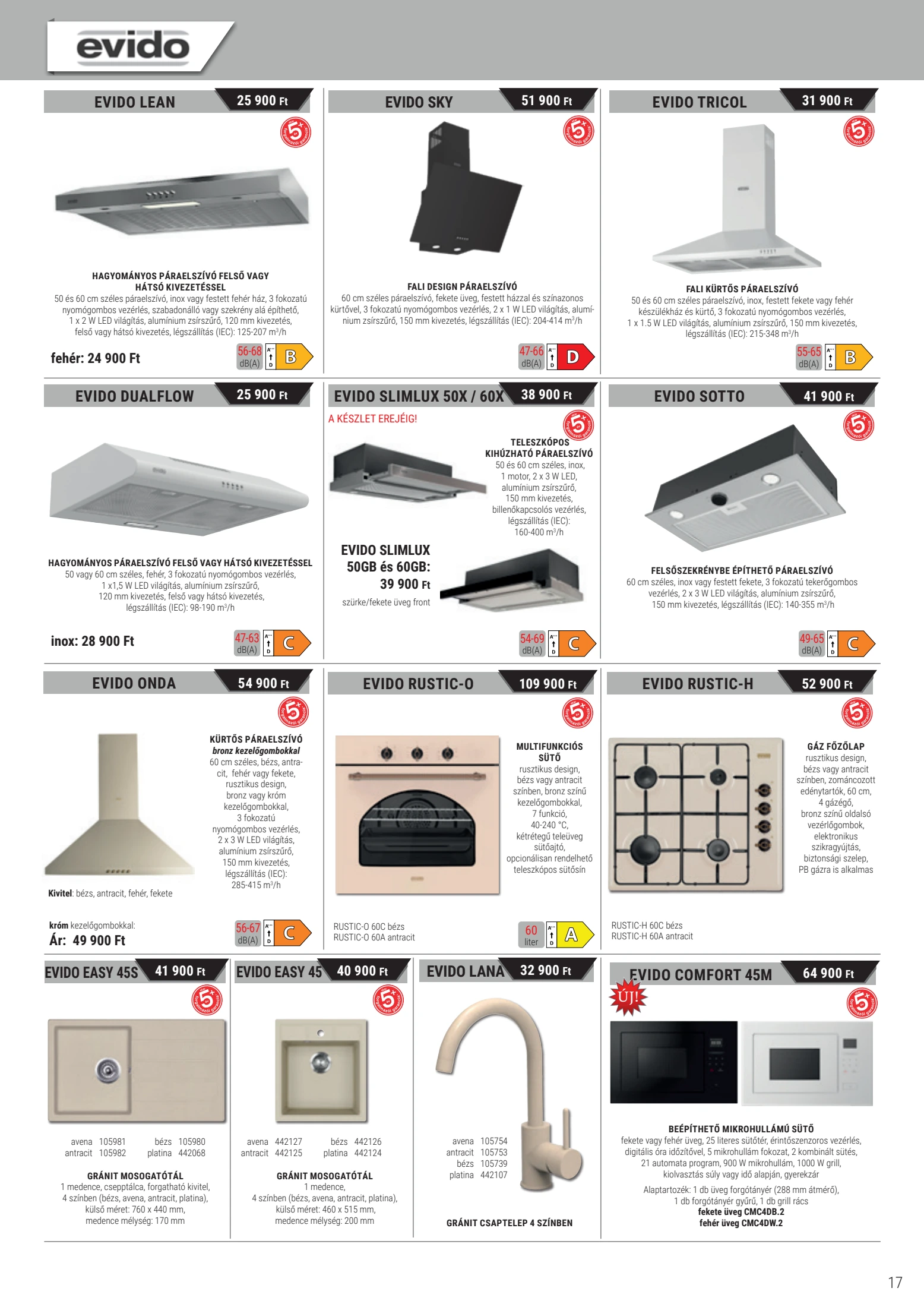 rs-butor - RS Bútor - Konyhai készülékek akciós újság, érvényes 10.01. - 12.31. - page: 17