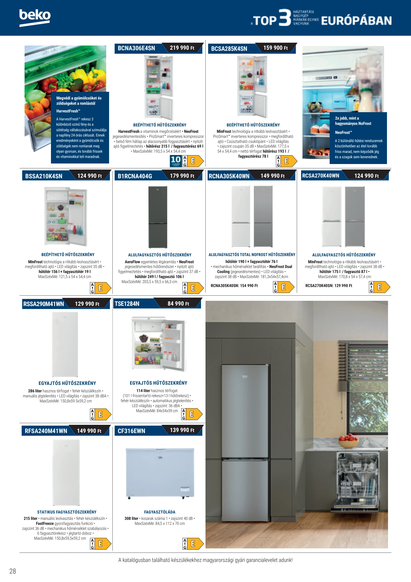 rs-butor - RS Bútor - Konyhai készülékek akciós újság, érvényes 10.01. - 12.31. - page: 28