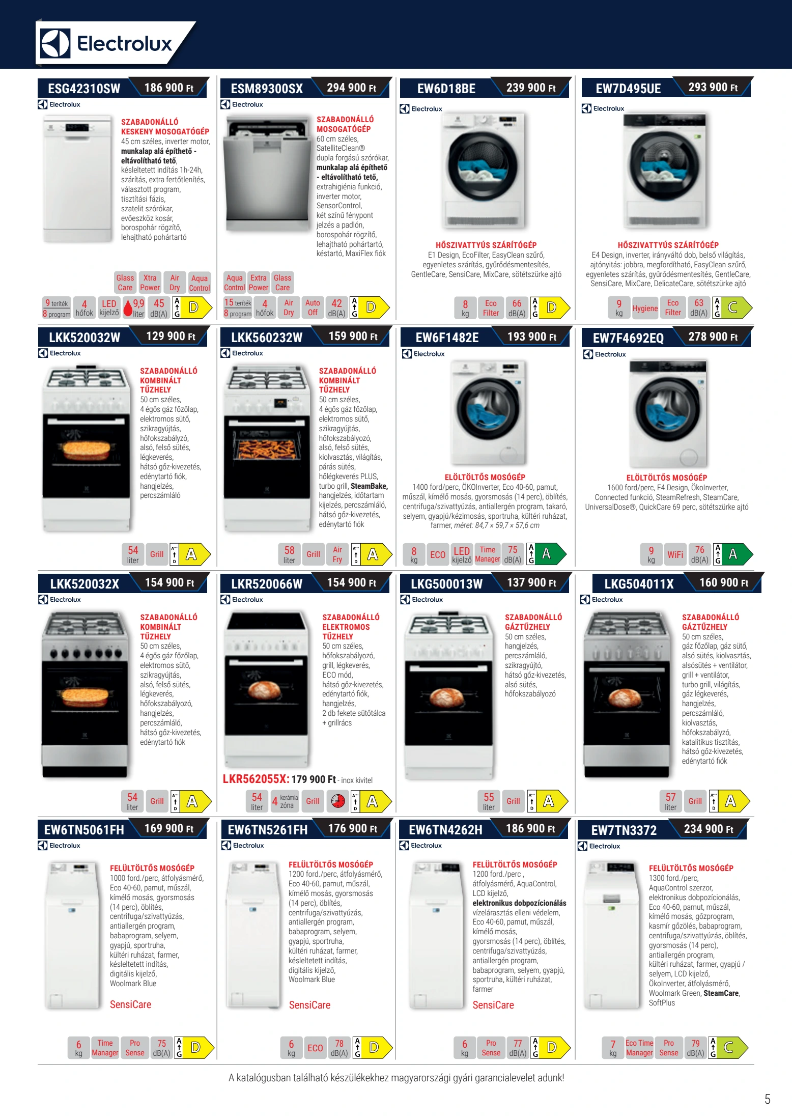 rs-butor - RS Bútor - Konyhai készülékek akciós újság, érvényes 10.01. - 12.31. - page: 5