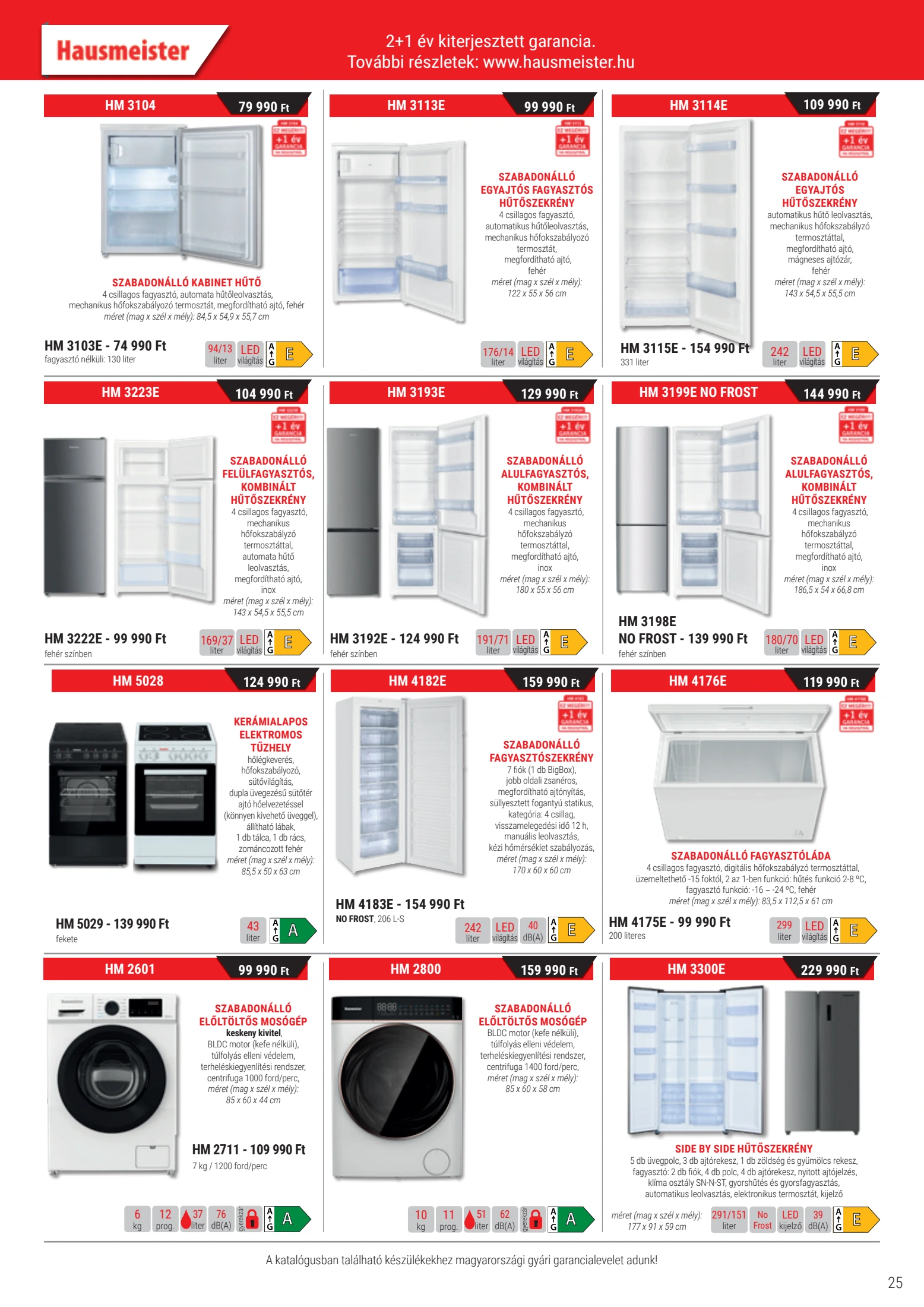 rs-butor - RS Bútor - Konyhai készülékek akciós újság, érvényes 10.01. - 12.31. - page: 25