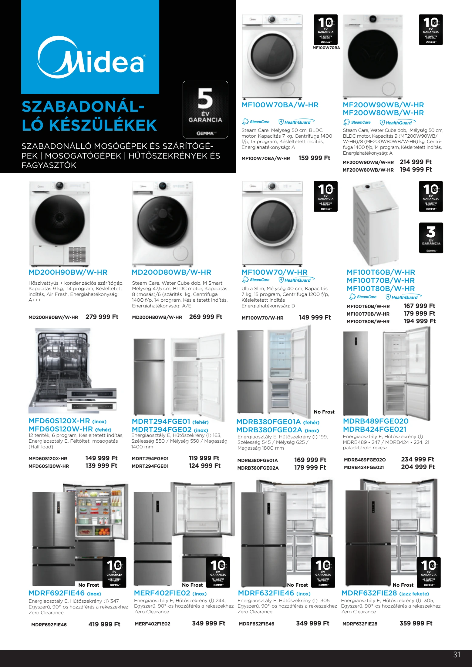 rs-butor - RS Bútor - Konyhai készülékek akciós újság, érvényes 10.01. - 12.31. - page: 31