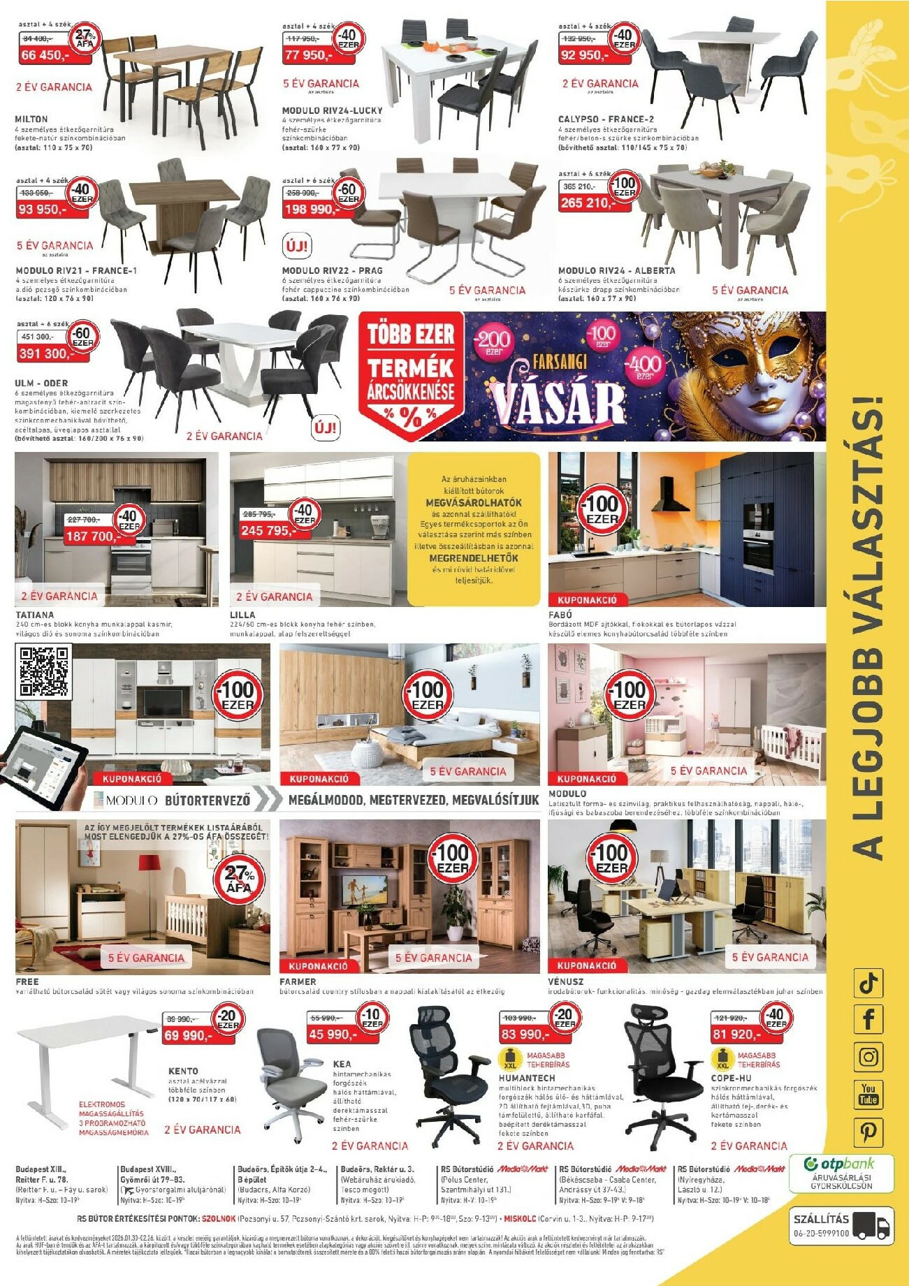 rs-butor - RS Bútor akciós újság, érvényes 2026.01.30. - 2026.02.26. - page: 2