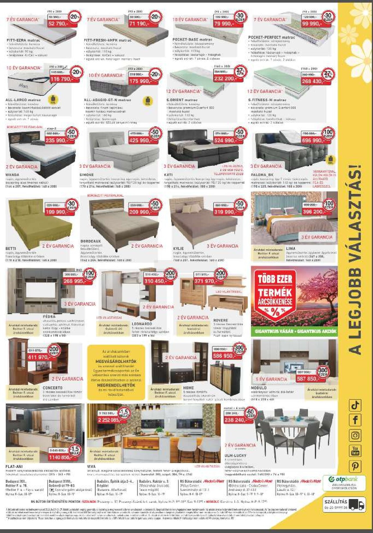 rs-butor - Aktuális RS Bútor szórólap érvényes szerdától 2026.04.01.-től szerdától 2026.04.29.-ig - page: 2