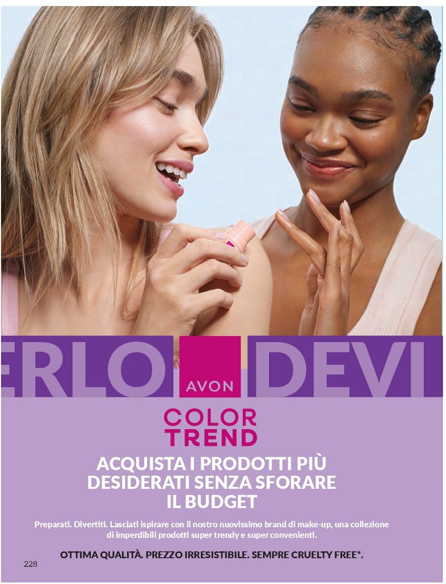 avon - Volantino Avon valido dal 01/09 al 30/09 - page: 228 avon - Volantino Avon valido dal 01/09 al 30/09 - page: 228
