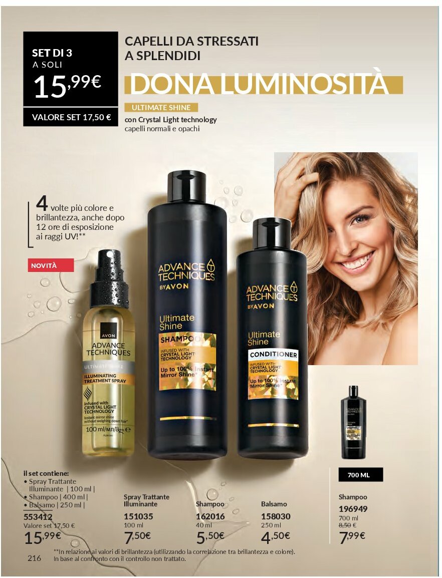 avon - Volantino Avon valido dal 01/09 al 30/09 - page: 216 avon - Volantino Avon valido dal 01/09 al 30/09 - page: 216