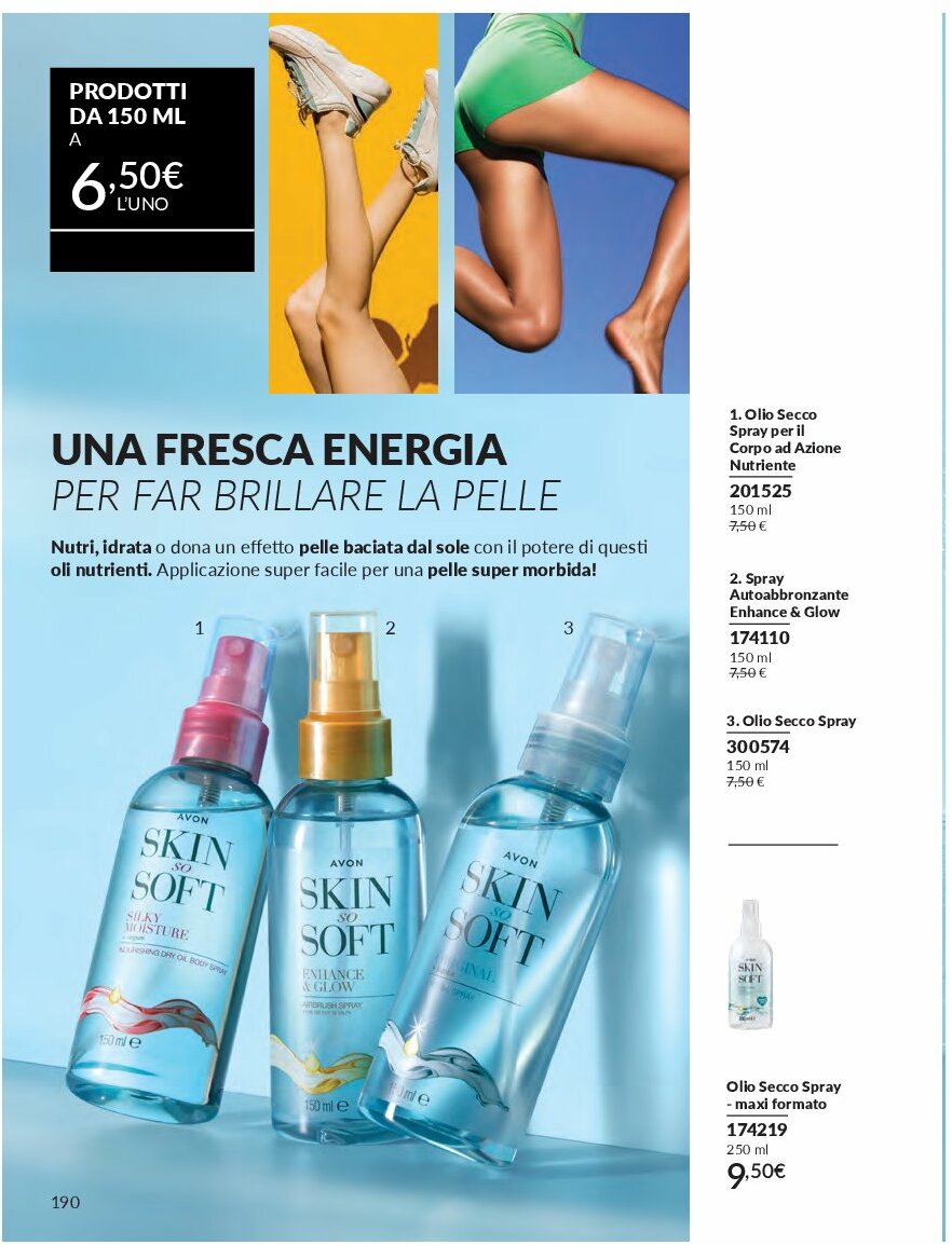avon - Volantino Avon valido dal 01/09 al 30/09 - page: 190 avon - Volantino Avon valido dal 01/09 al 30/09 - page: 190