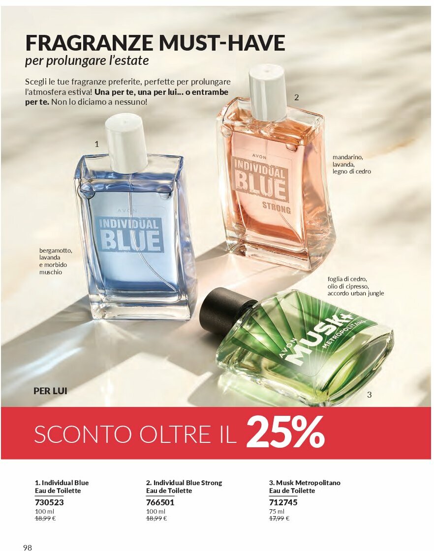 avon - Volantino Avon valido dal 01/09 al 30/09 - page: 98 avon - Volantino Avon valido dal 01/09 al 30/09 - page: 98
