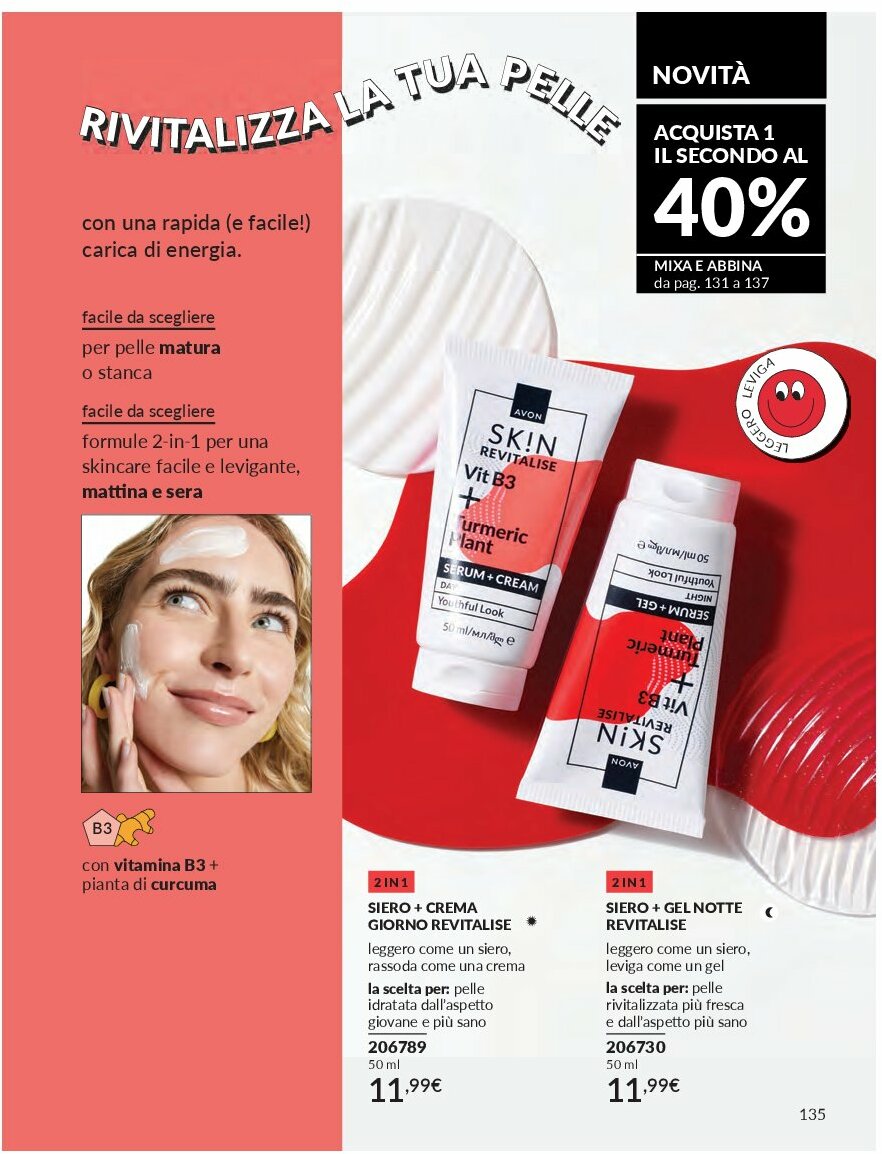 avon - Volantino Avon valido dal 01/09 al 30/09 - page: 135 avon - Volantino Avon valido dal 01/09 al 30/09 - page: 135
