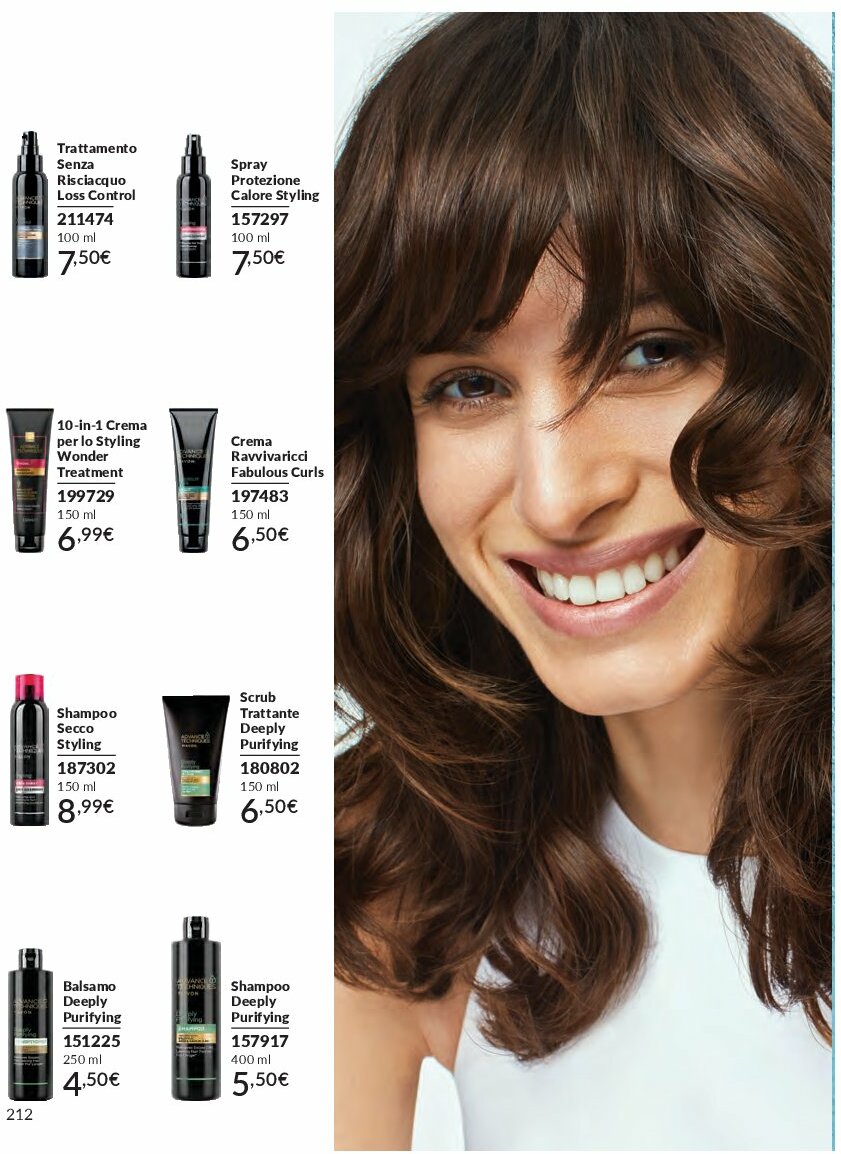 avon - Volantino Avon valido dal 01/09 al 30/09 - page: 212 avon - Volantino Avon valido dal 01/09 al 30/09 - page: 212