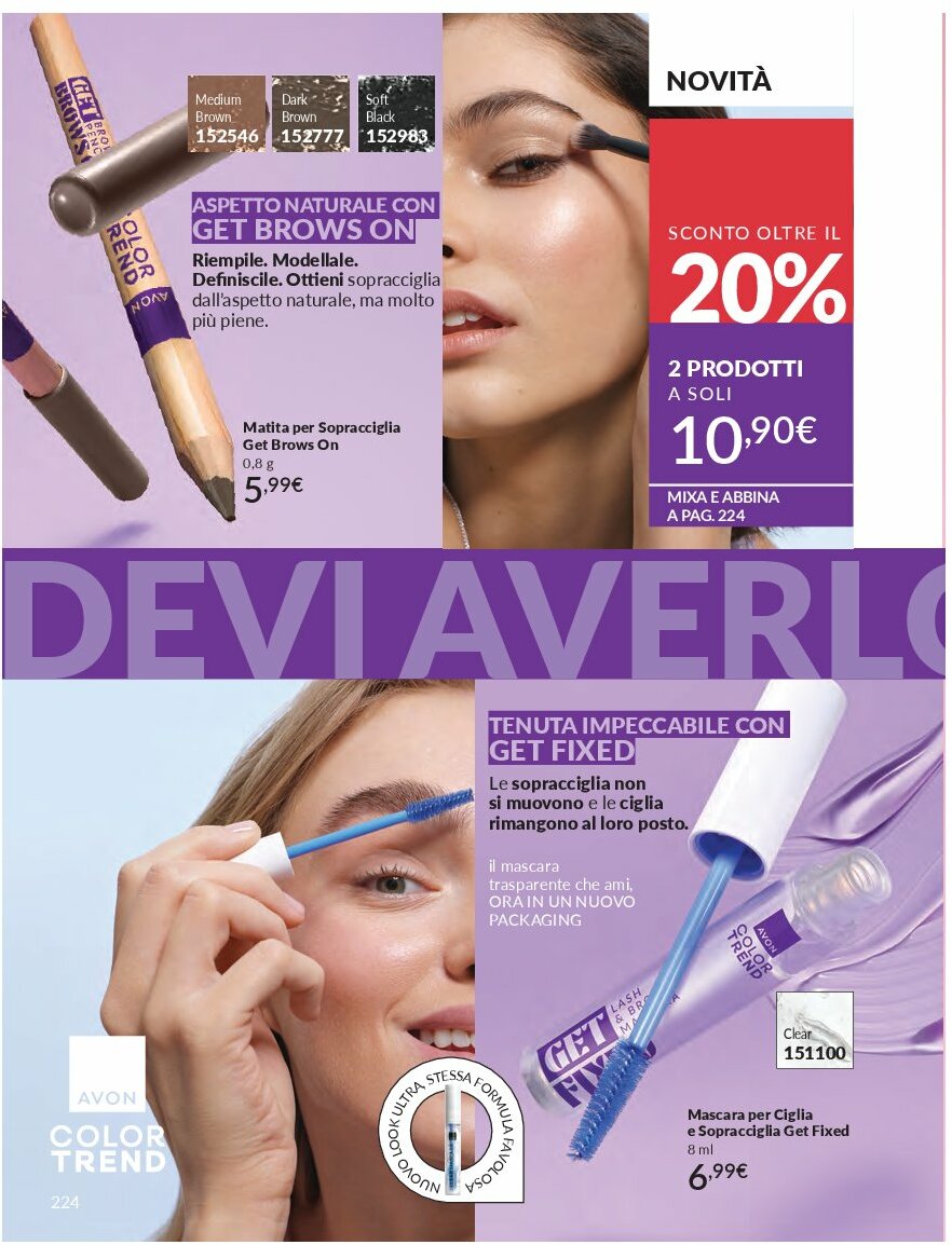 avon - Volantino Avon valido dal 01/09 al 30/09 - page: 224 avon - Volantino Avon valido dal 01/09 al 30/09 - page: 224