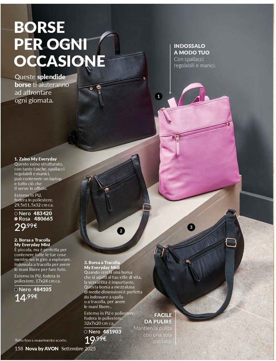 avon - Volantino Avon valido dal 01/09 al 30/09 - page: 158 avon - Volantino Avon valido dal 01/09 al 30/09 - page: 158