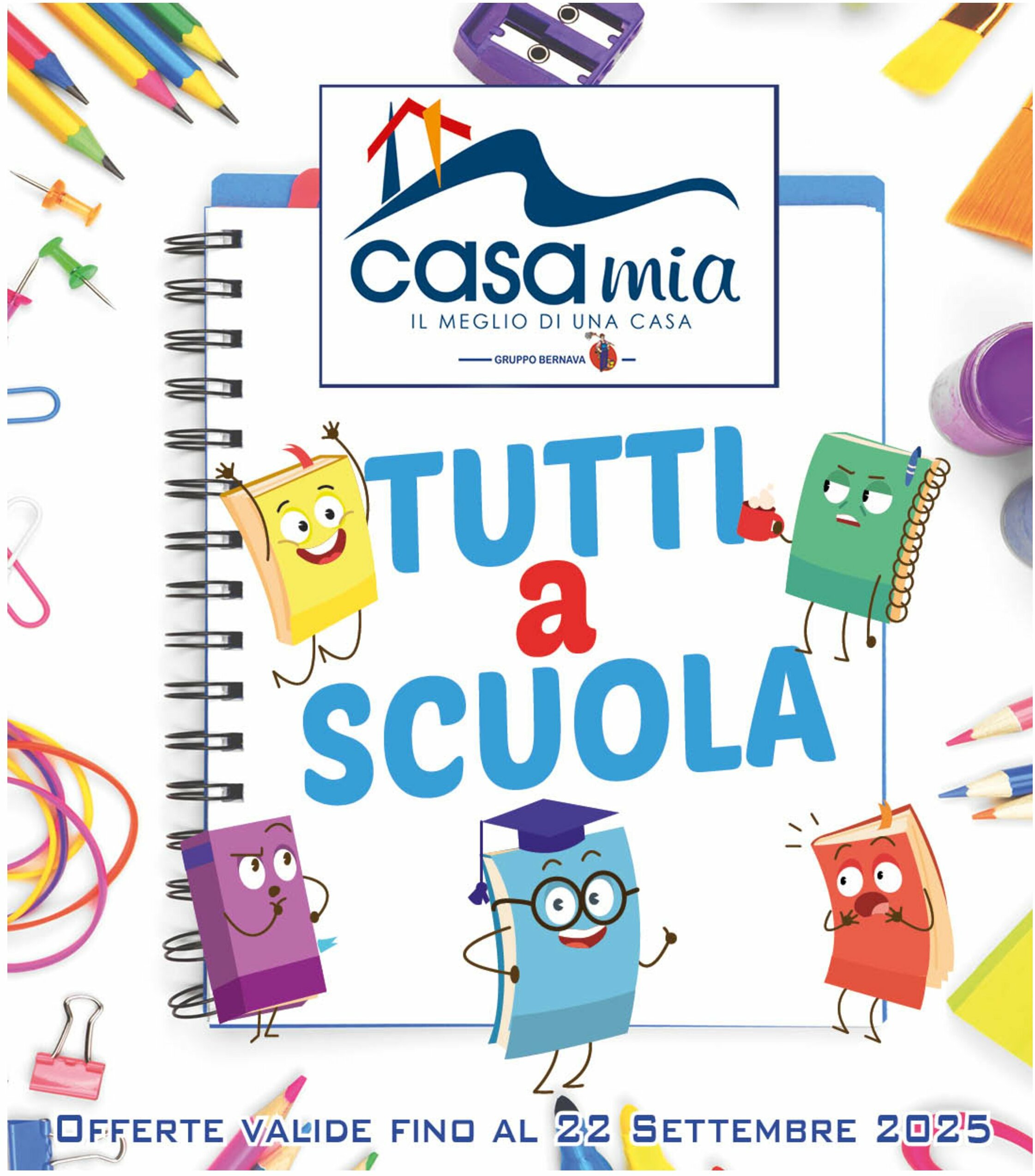 bernava - Volantino Bernava - Tutti a Scuola valido dal 20/08 al 22/09