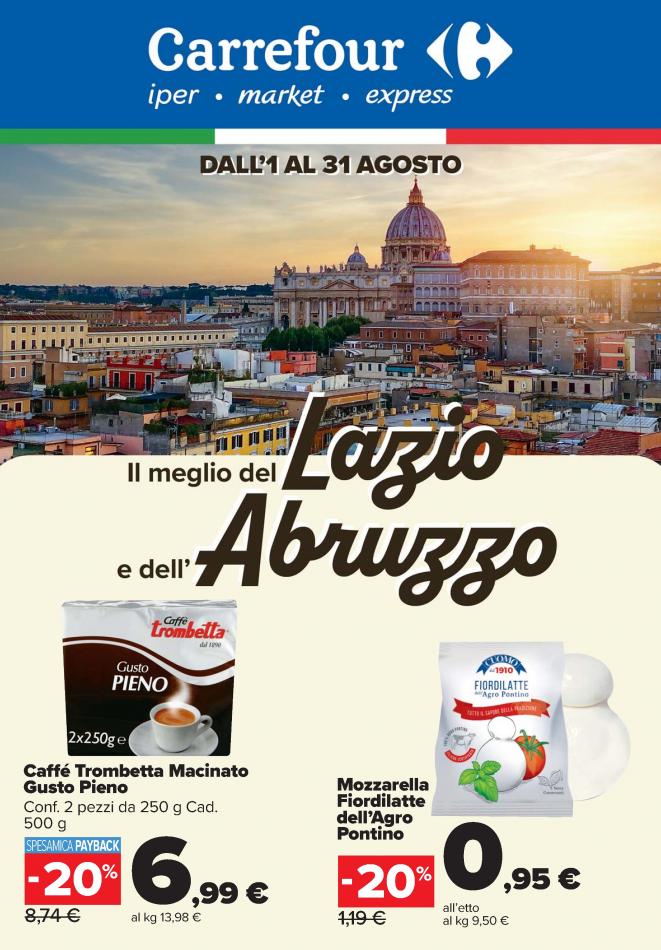 carrefour-market - Volantino Carrefour Market - Promo Estate valido dal 01/08 al 31/08