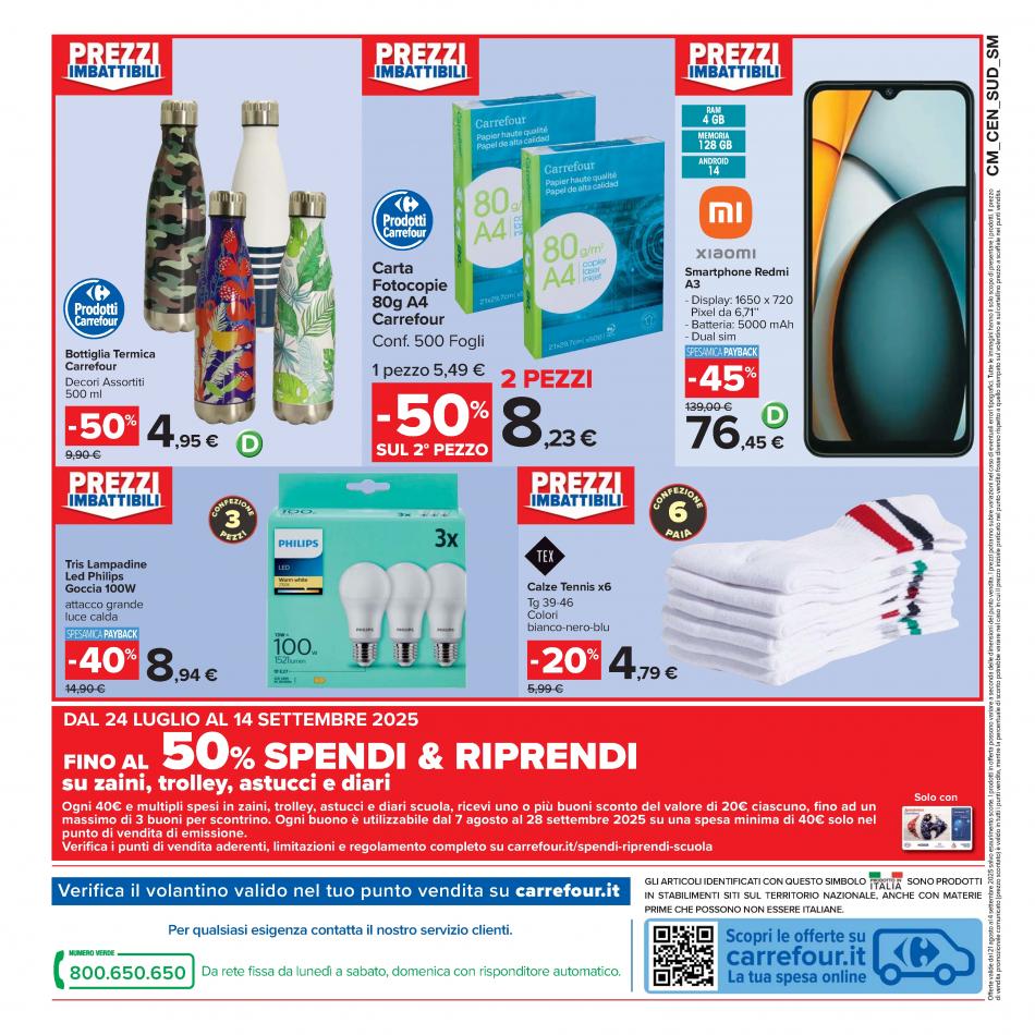 carrefour-market - Volantino Carrefour Market - Sconti fino al 50% valido dal 21/08 al 04/09 - page: 22