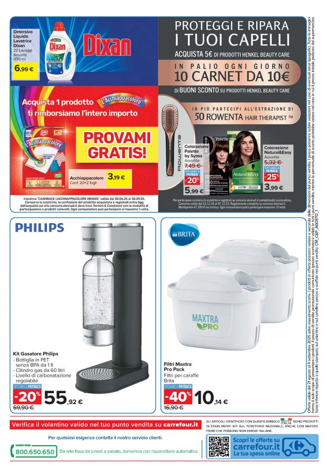 carrefour-market - Volantino Carrefour Market - Punti Sprint Payback valido dal 21/08 al 04/09 - page: 16