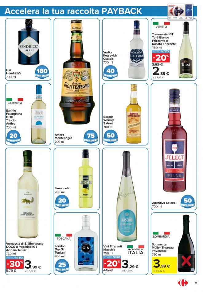 carrefour-market - Volantino Carrefour Market - Punti Sprint Payback valido dal 21/08 al 04/09 - page: 11