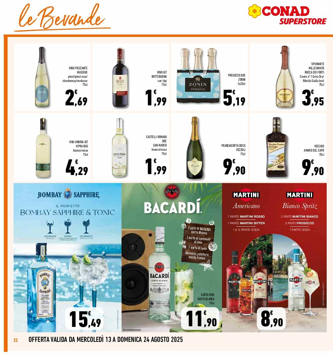 conad-superstore - Volantino Conad Superstore valido dal 13/08 al 24/08 - page: 22