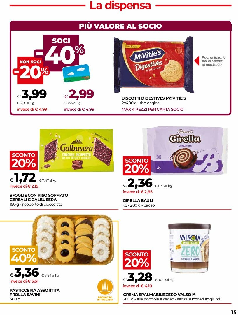 coop-firenze - Volantino Coop Firenze valido dal 07/08 al 20/08 - page: 15